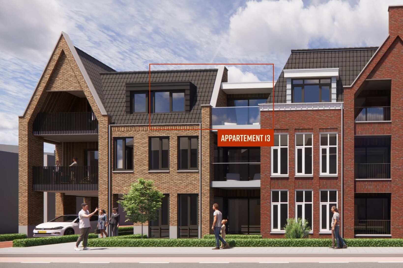 Appartement te koop 't Zusterhoes - Appartement 13 (Bouwnr. 13)