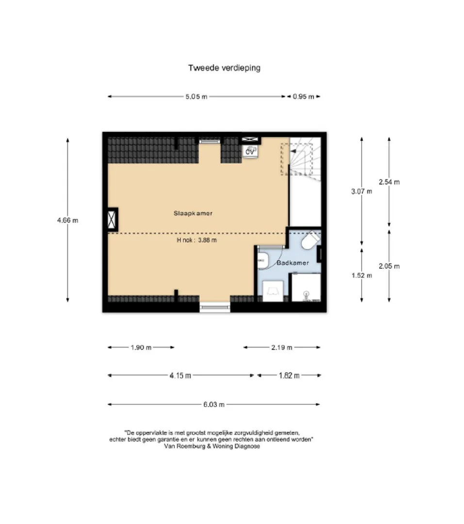 Appartement te koop: Korte Lijnbaanssteeg 4A, Amsterdam