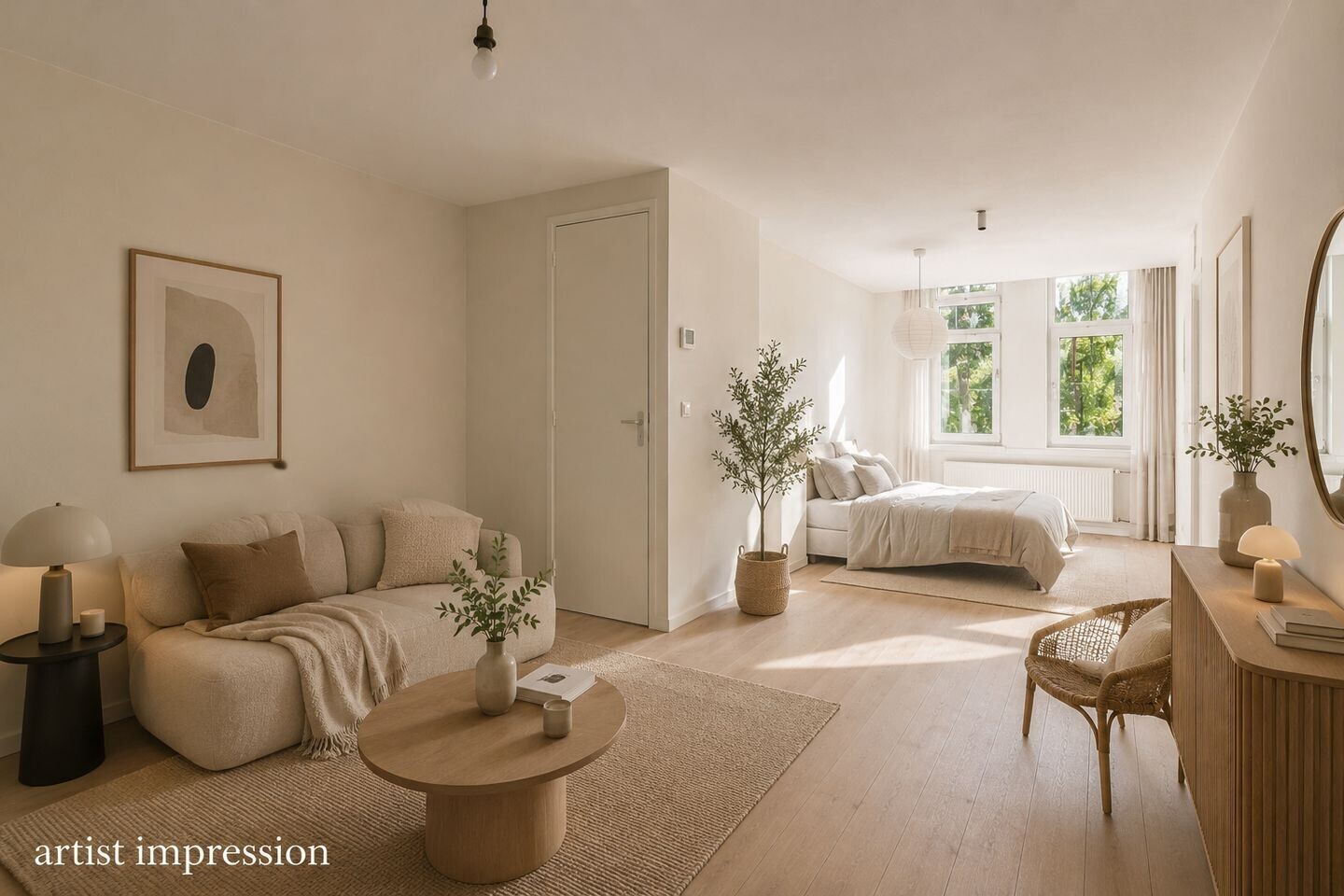 Studio te koop: Spaarndammerstraat 65-2, Amsterdam