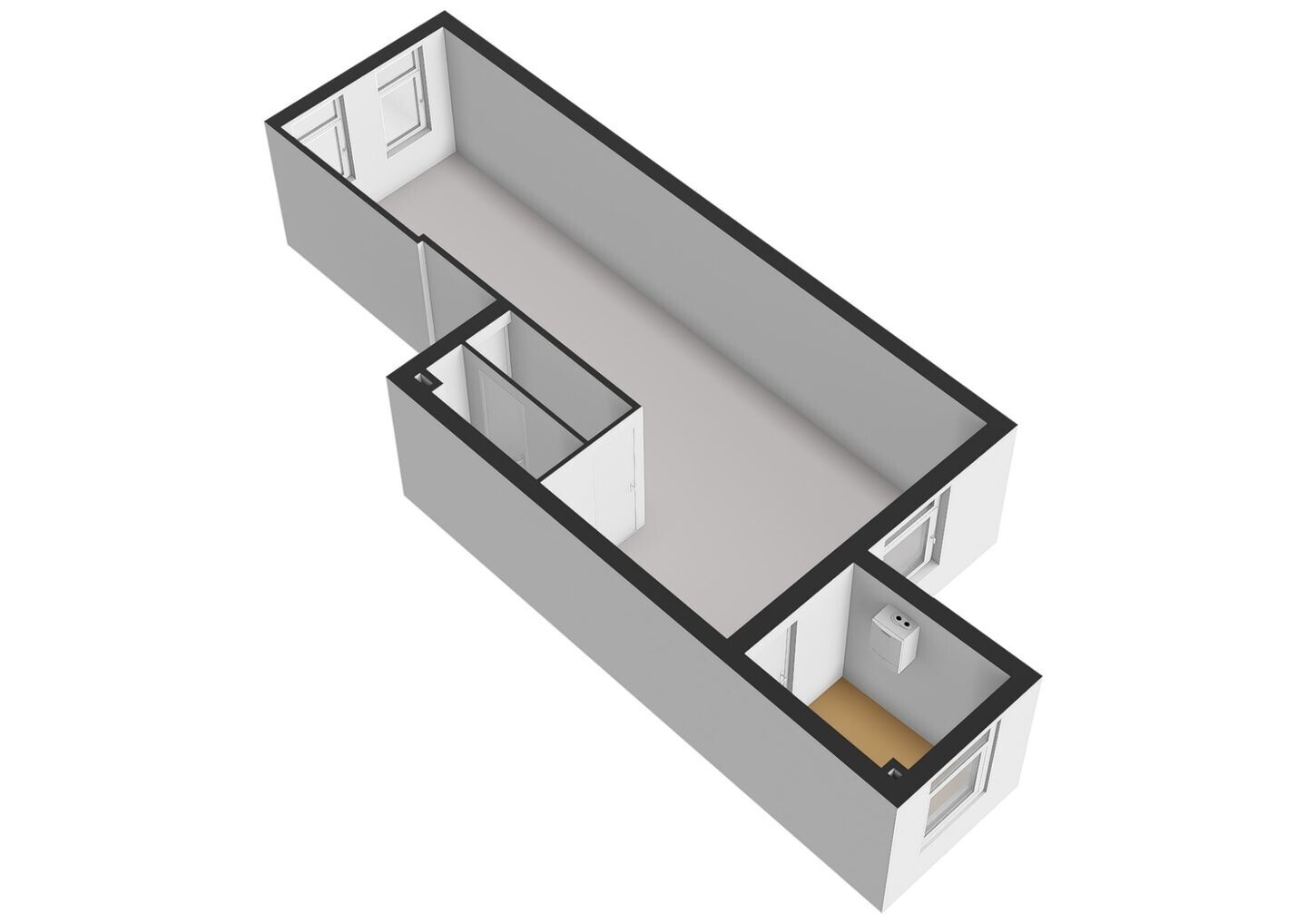 Studio te koop: Spaarndammerstraat 65-2, Amsterdam