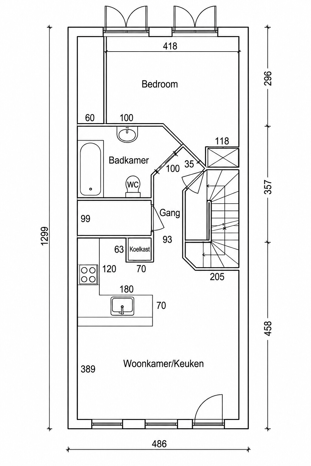 Appartement te koop: Egelantiersgracht 177-1, Amsterdam