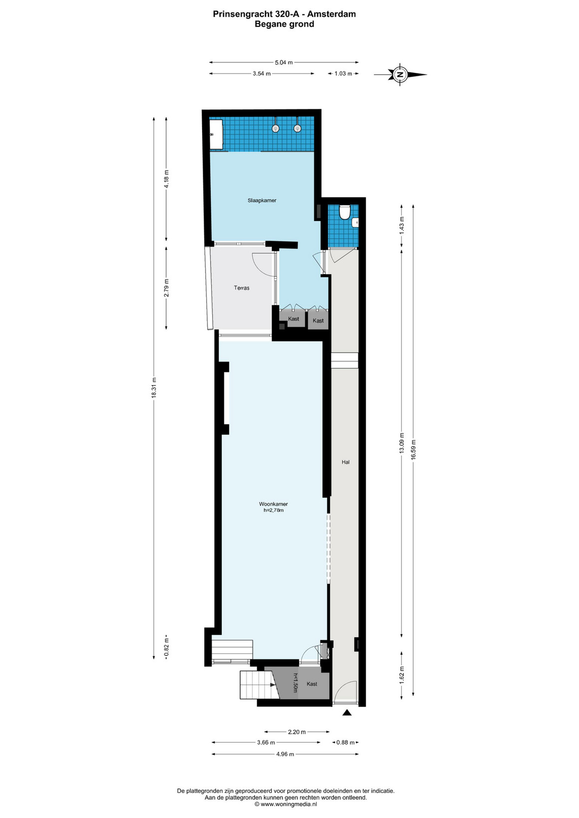 Appartement te koop: Prinsengracht 320A, Amsterdam