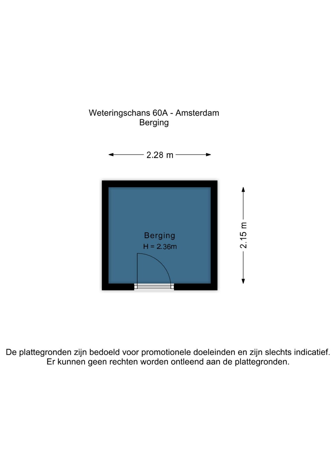 Appartement te koop: Weteringschans 60A, Amsterdam