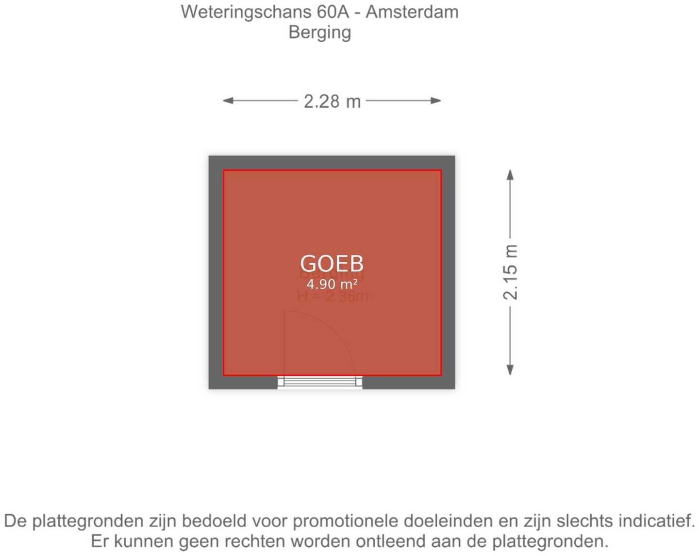 Appartement te koop: Weteringschans 60A, Amsterdam