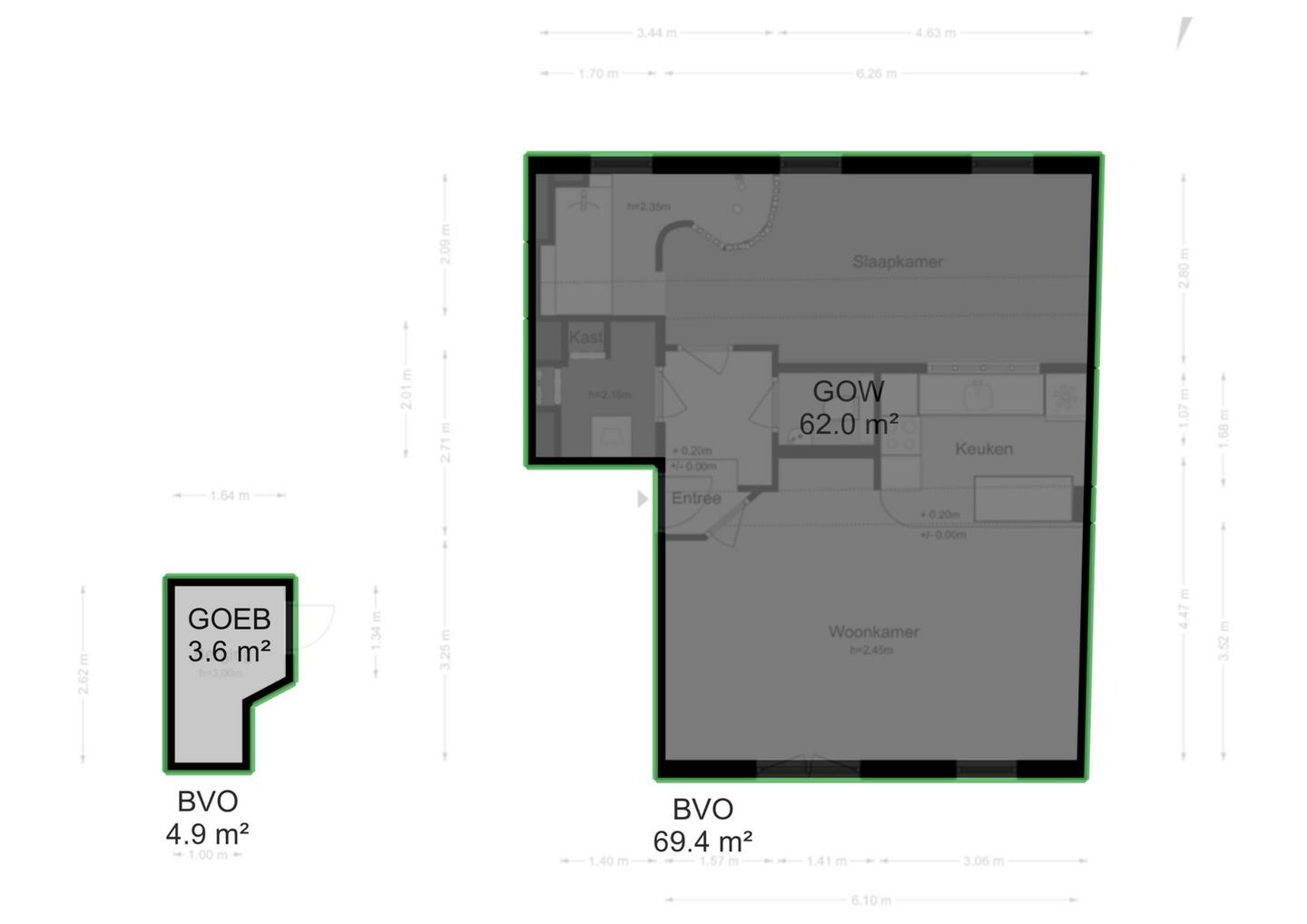 Appartement te koop: Utrechtsedwarsstraat 32B, Amsterdam