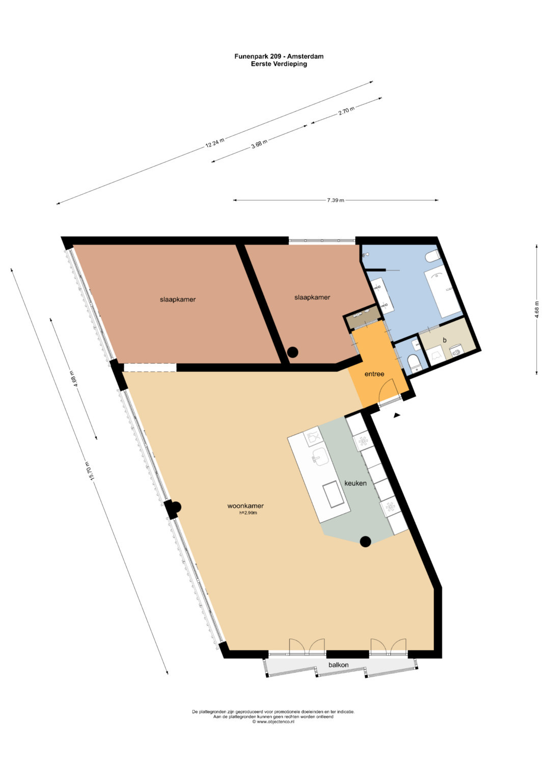 Appartement te koop: Funenpark 209, Amsterdam