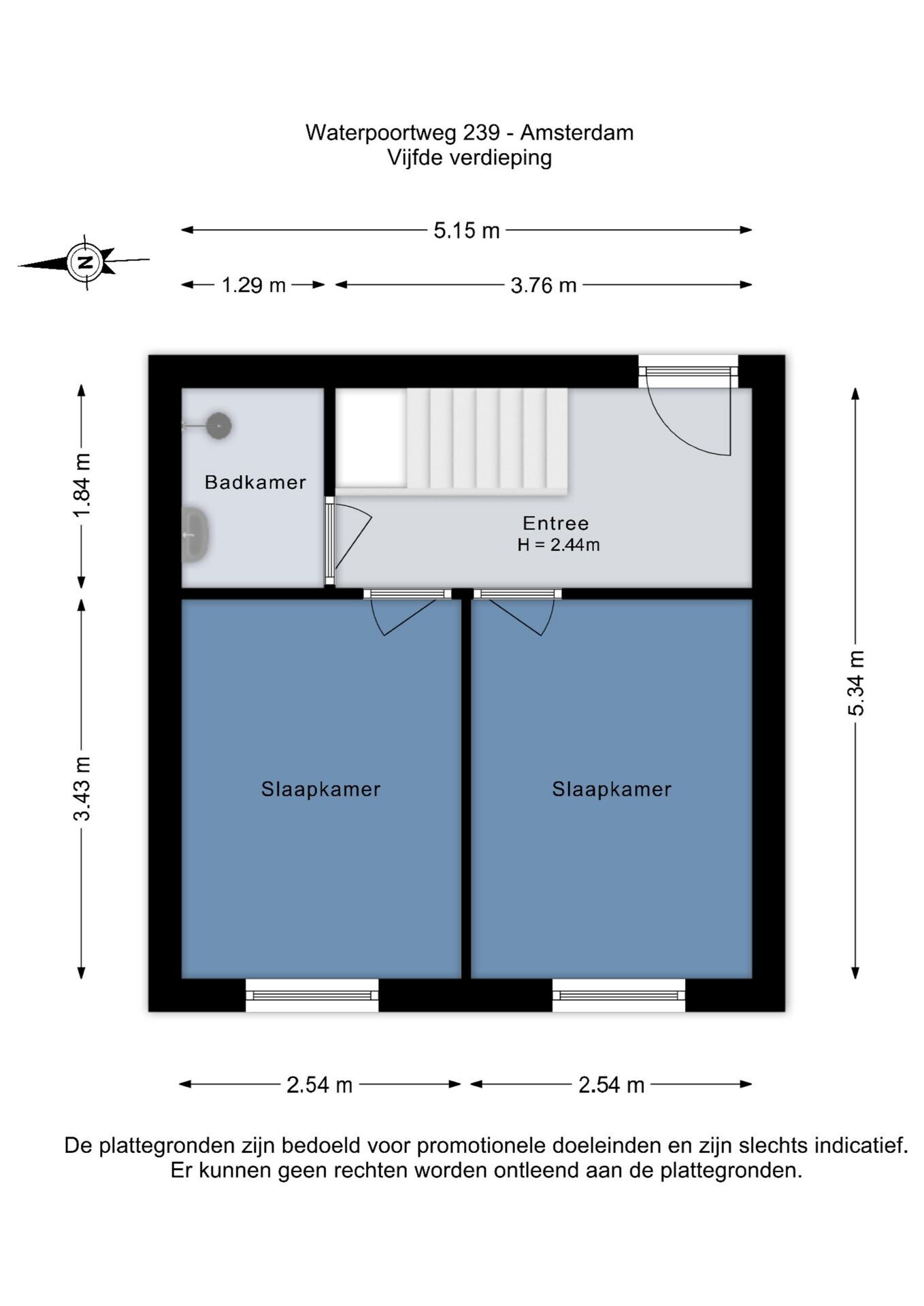 Appartement te koop: Waterpoortweg 239, Amsterdam