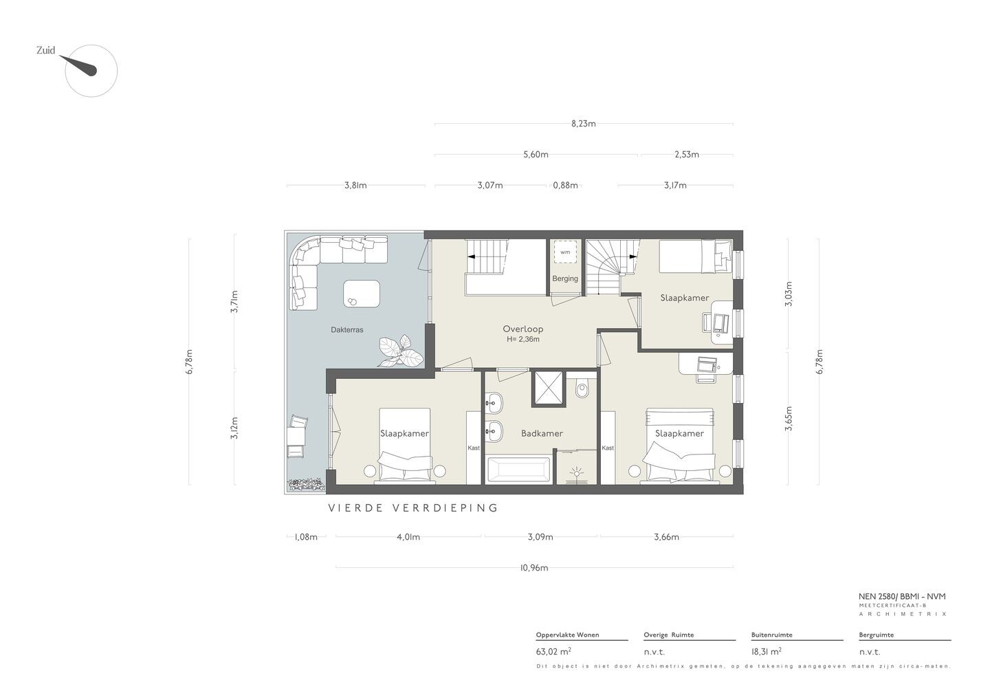 Appartement te koop: Overtoom 186-3, Amsterdam