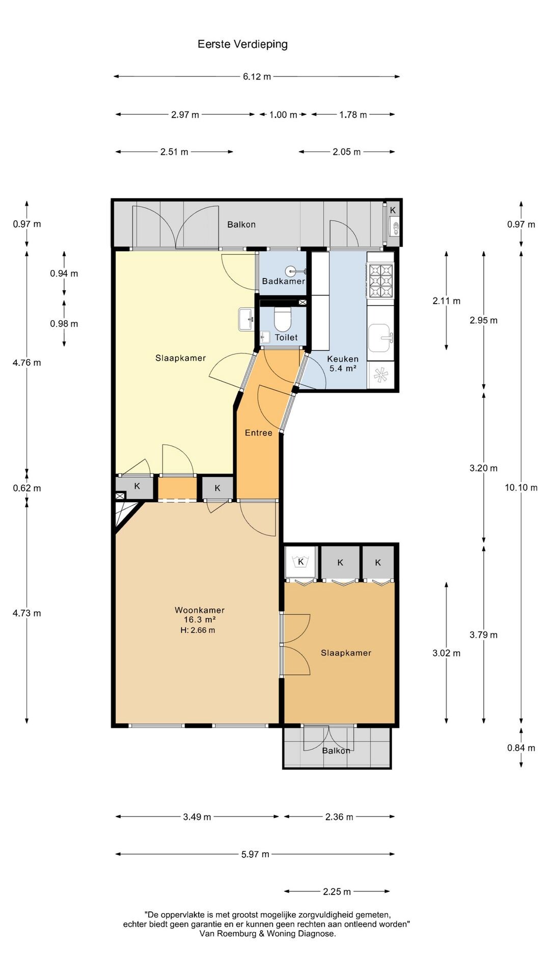 Appartement te koop: Kijkduinstraat 59-1, Amsterdam