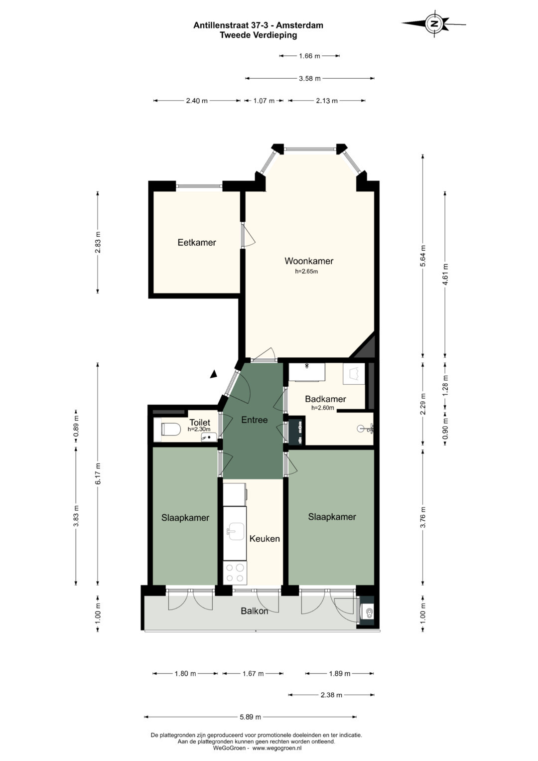 Appartement te koop: Antillenstraat 37-3, Amsterdam