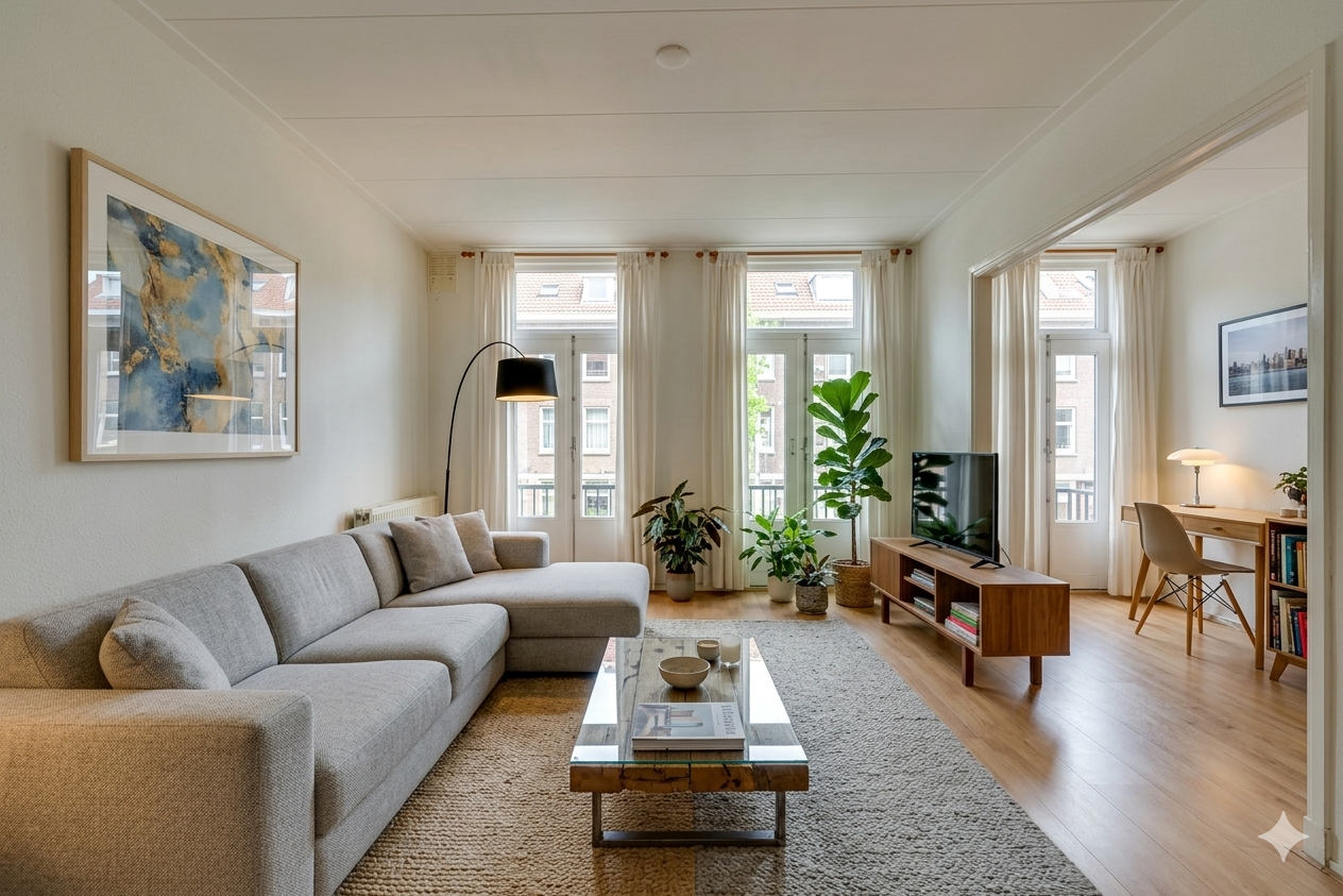 Studio te koop: Woestduinstraat 152-1, Amsterdam