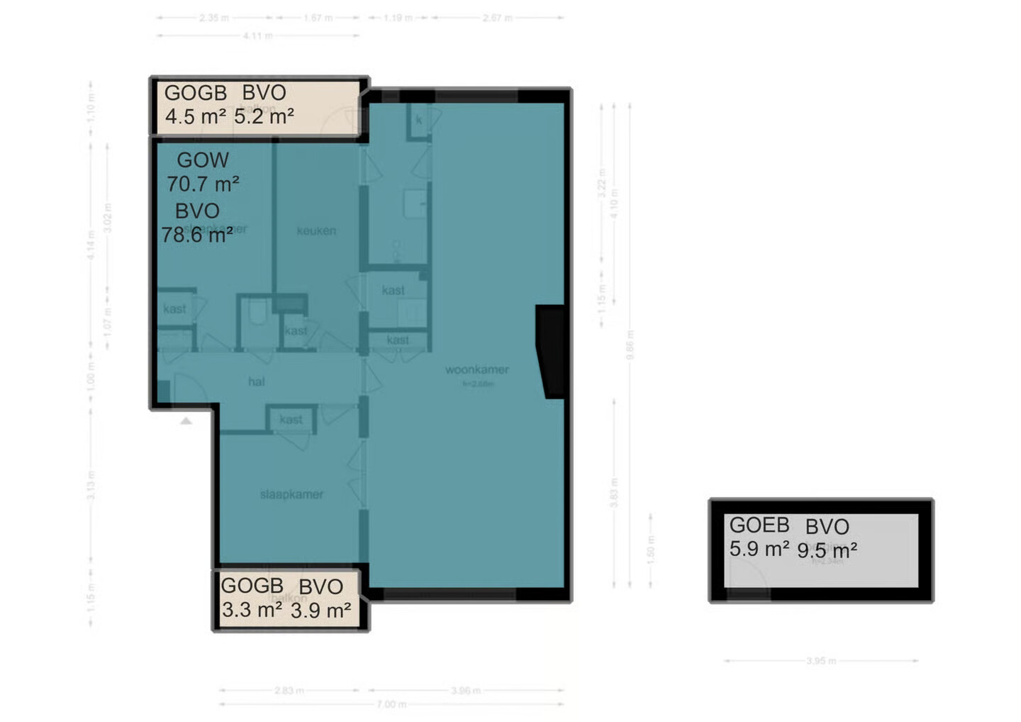 Appartement te koop: Jan Tooropstraat 116-3, Amsterdam