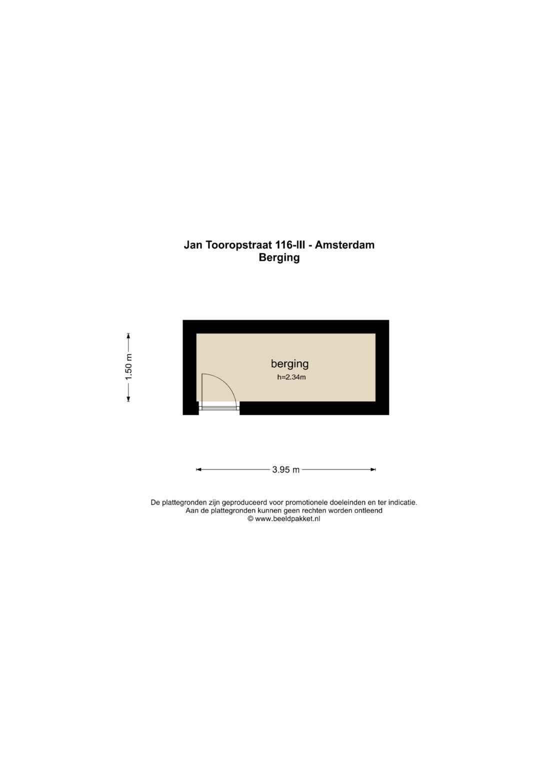 Appartement te koop: Jan Tooropstraat 116-3, Amsterdam