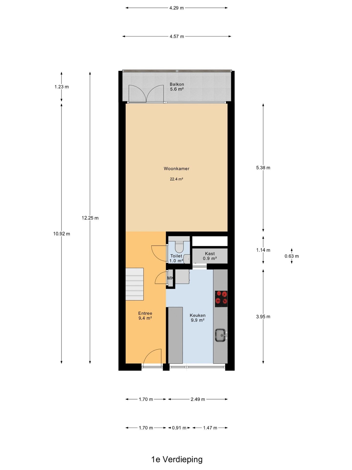 Appartement te koop: Baden Powellweg 97, Amsterdam