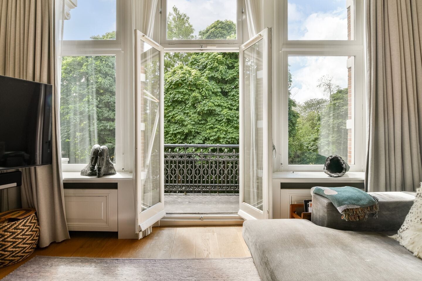 Tussenwoning te koop: Sarphatipark 73, Amsterdam