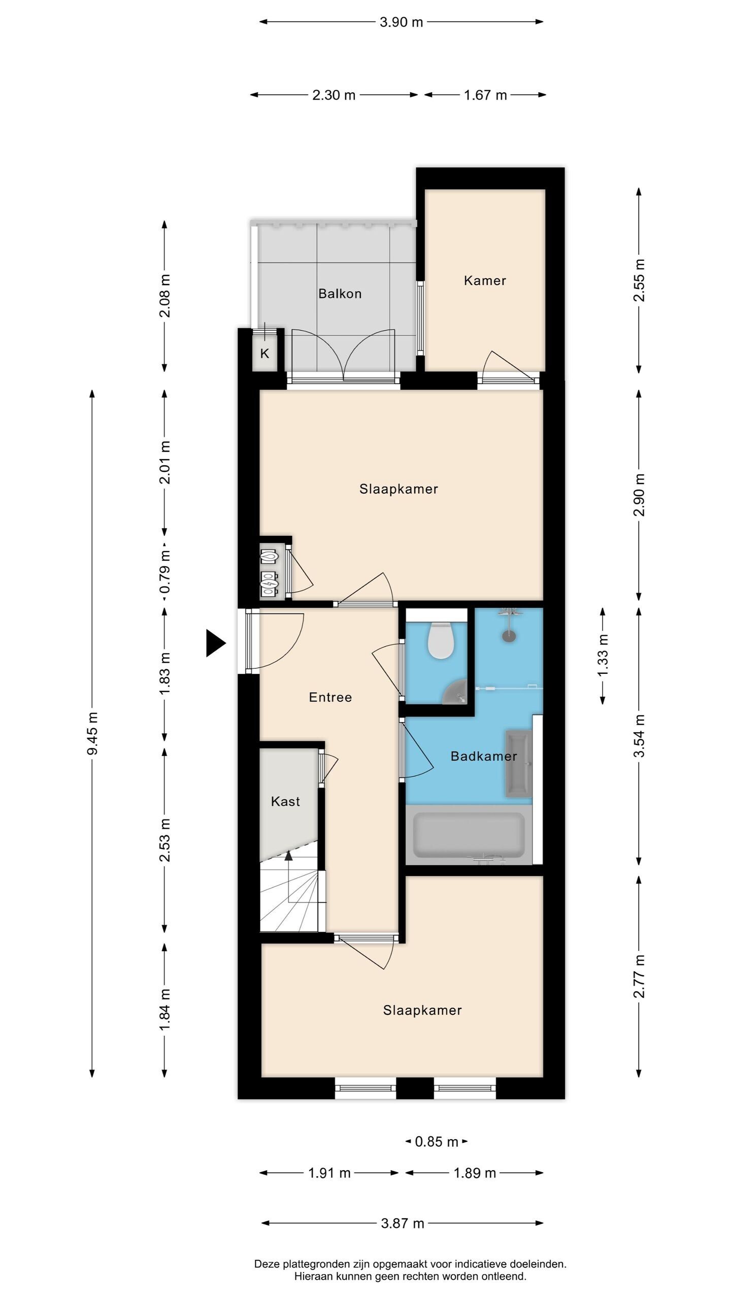 Appartement te koop: Rustenburgerstraat 108C, Amsterdam