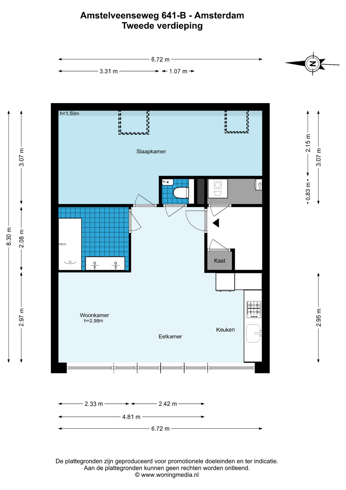 Appartement te koop: Amstelveenseweg 641C, Amsterdam