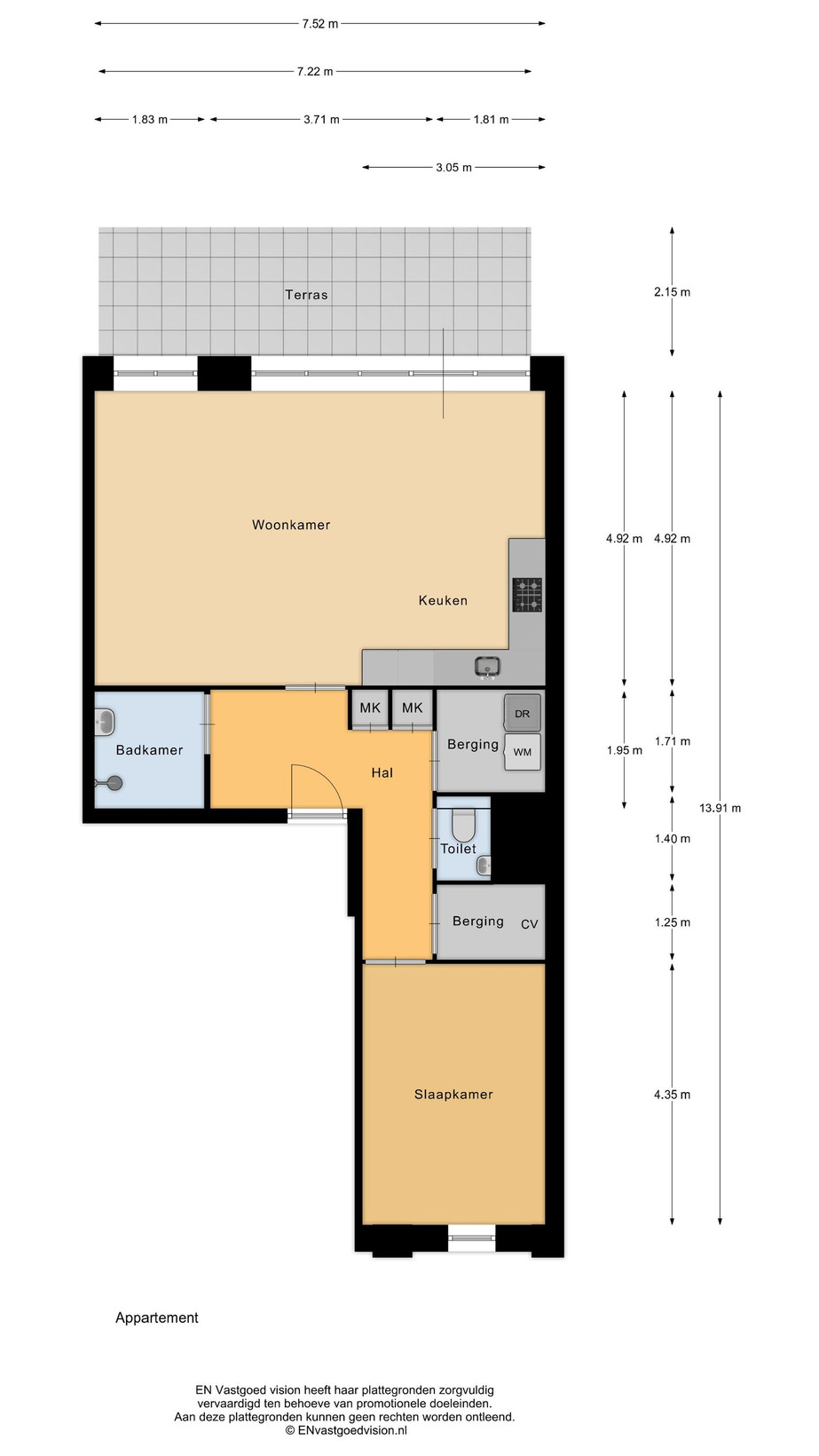 Appartement te koop: Leo Smitstraat 7A, Amsterdam
