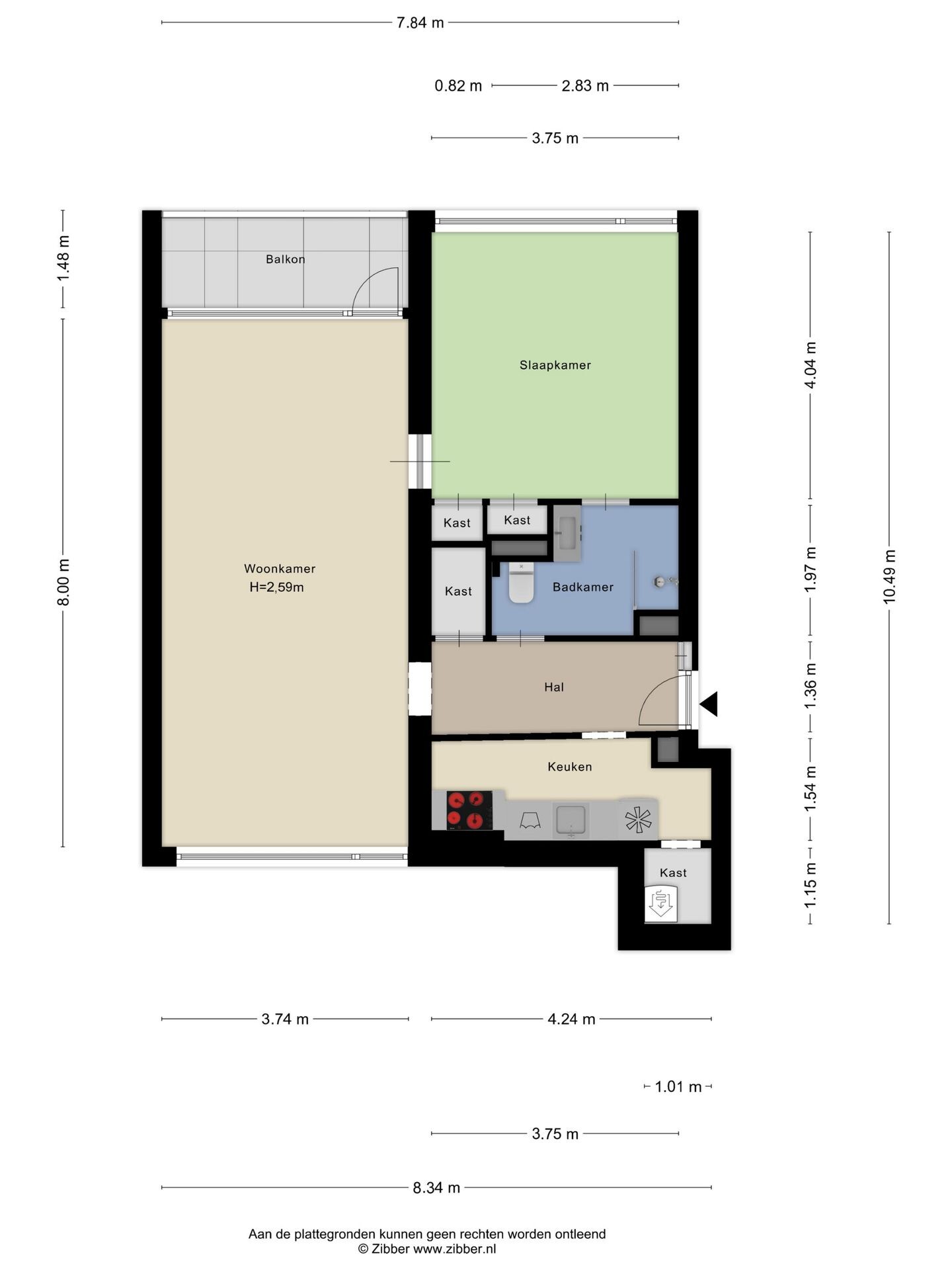Appartement te koop: De Boelelaan 235, Amsterdam
