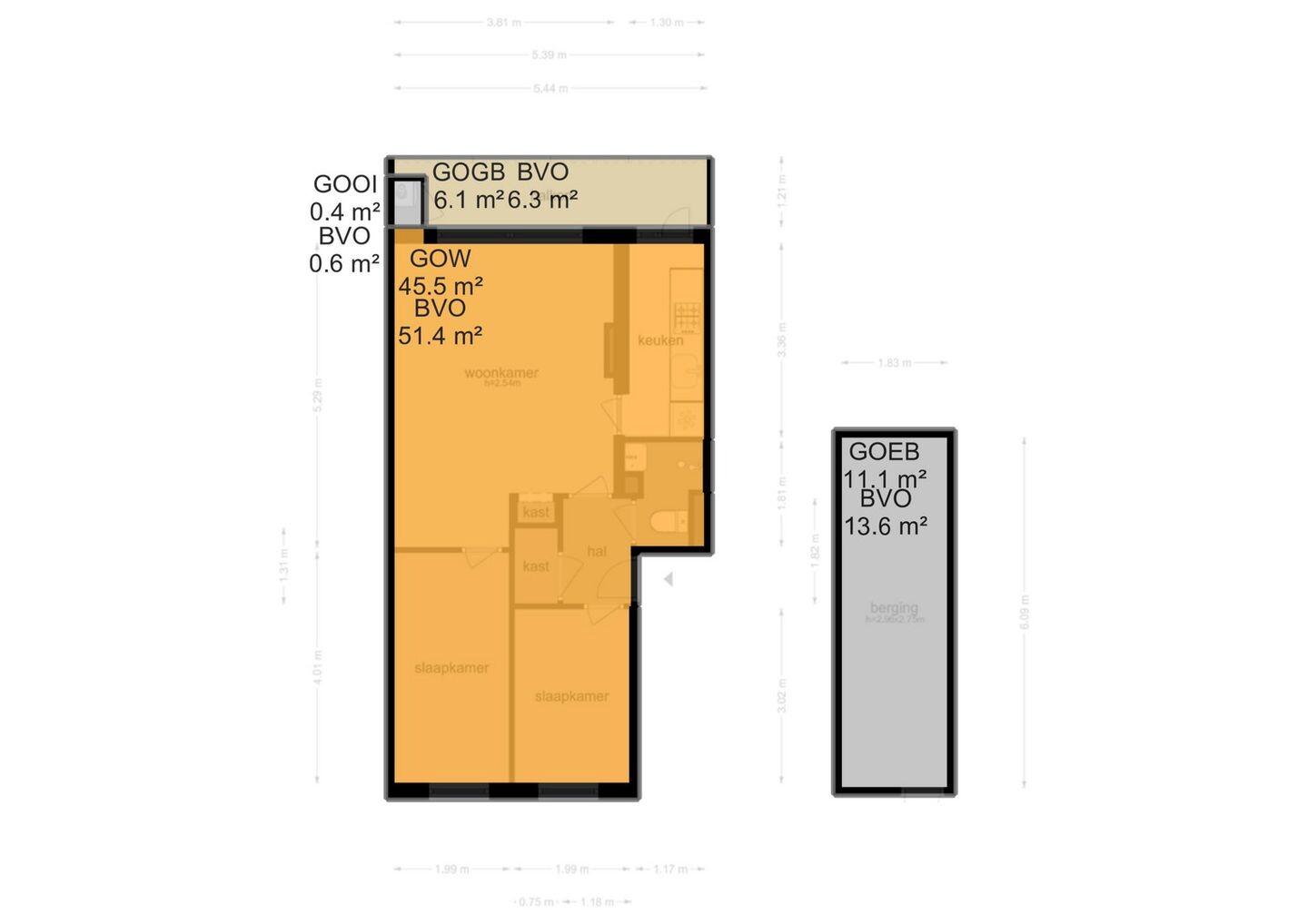 Appartement te koop: Djambistraat 17-2, Amsterdam