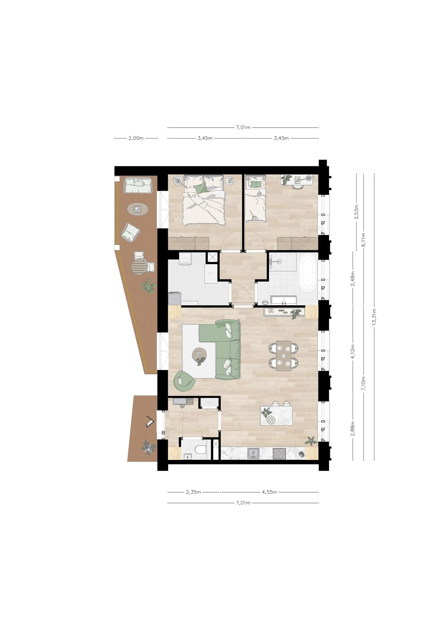 Appartement te koop: Nooit Dorstraat 154, Amsterdam