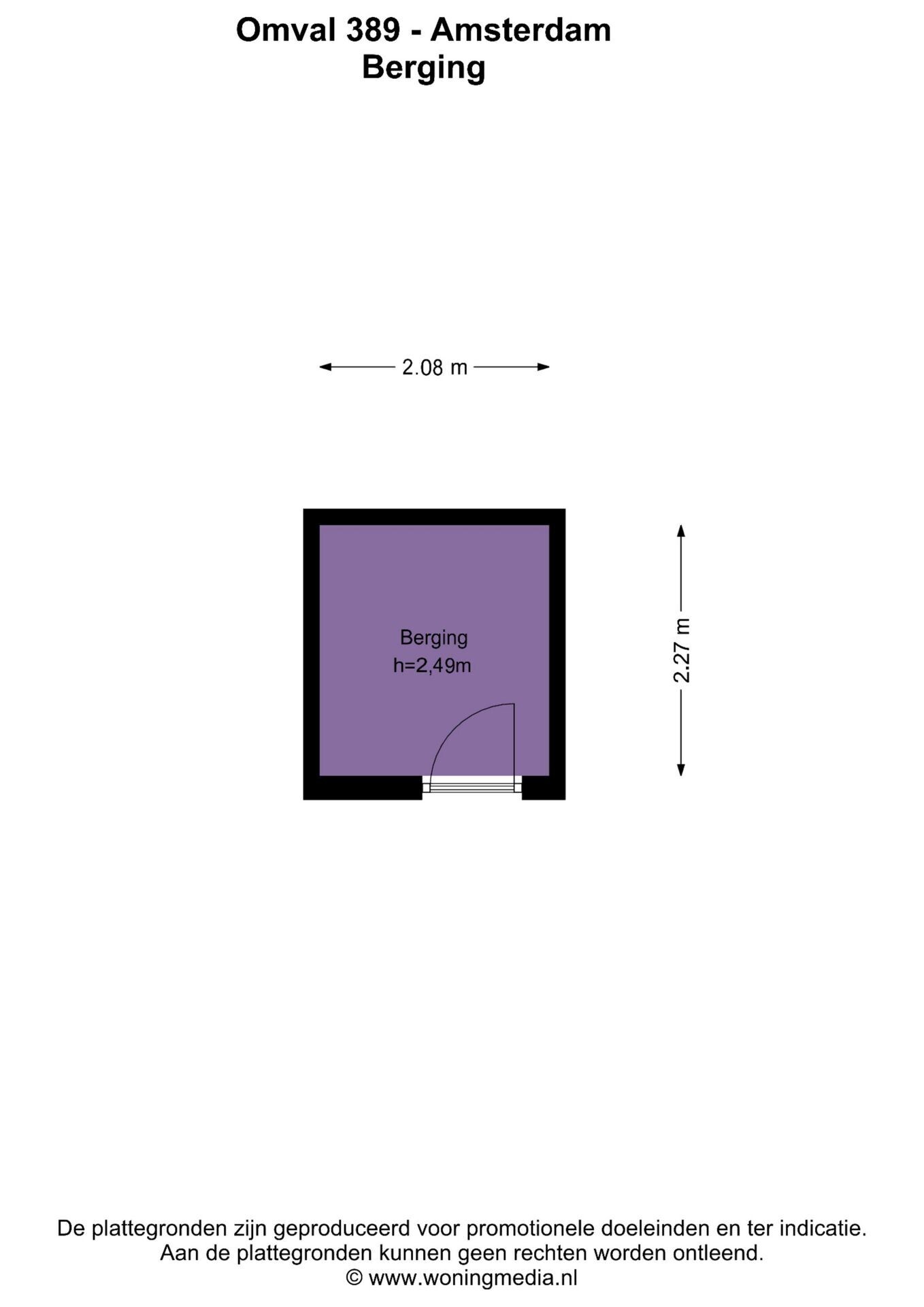 Appartement te koop: Omval 389, Amsterdam