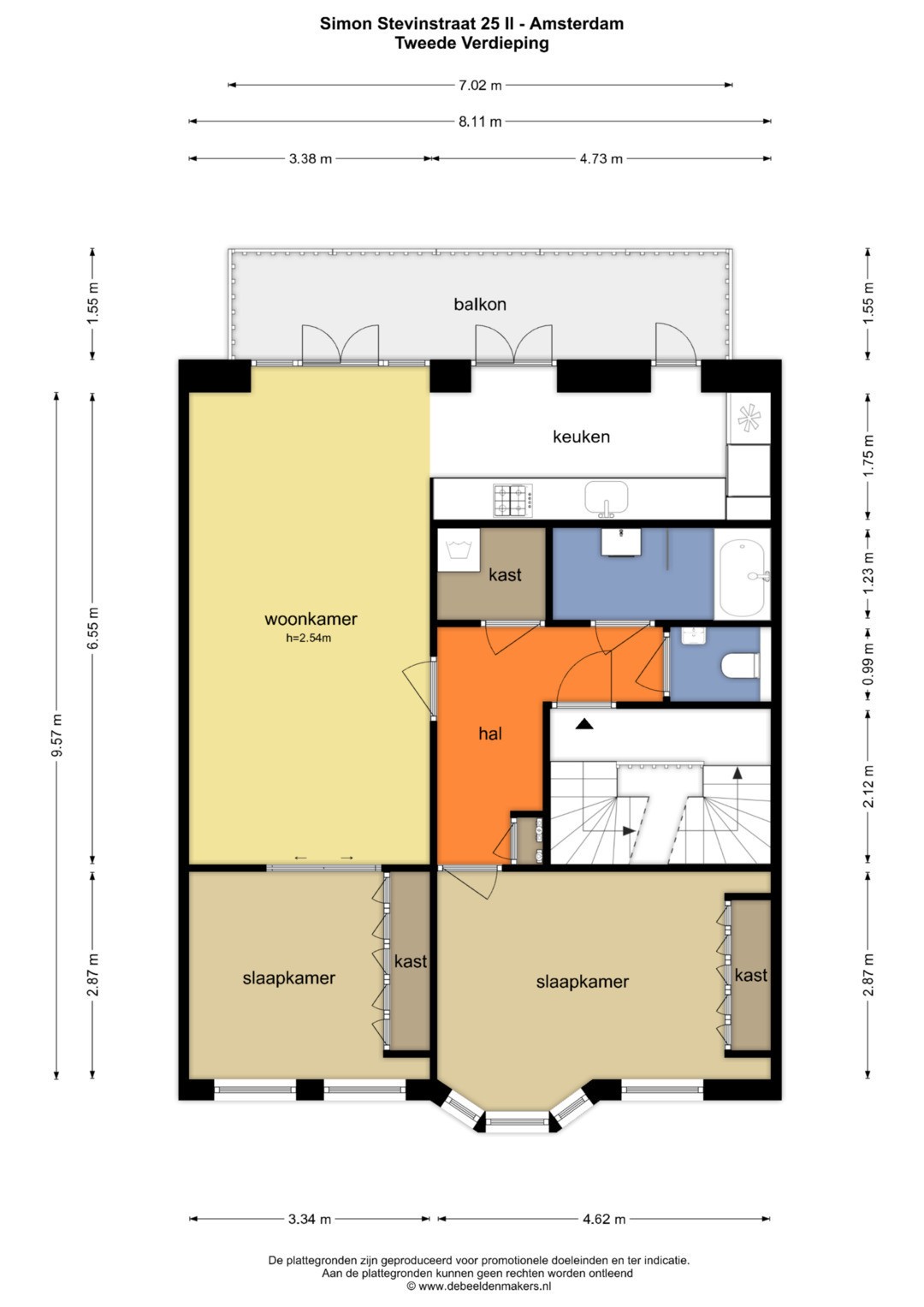 Appartement te huur: Simon Stevinstraat 25-2, Amsterdam