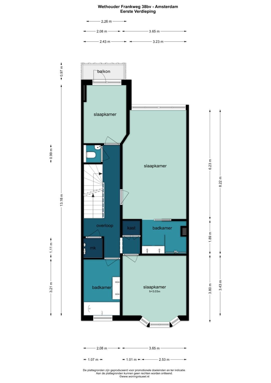 Appartement te koop: Wethouder Frankeweg 38-2, Amsterdam