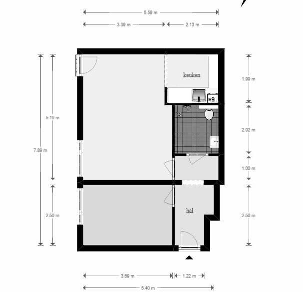 Studio te koop: Boris Pasternakstraat 241, Amsterdam