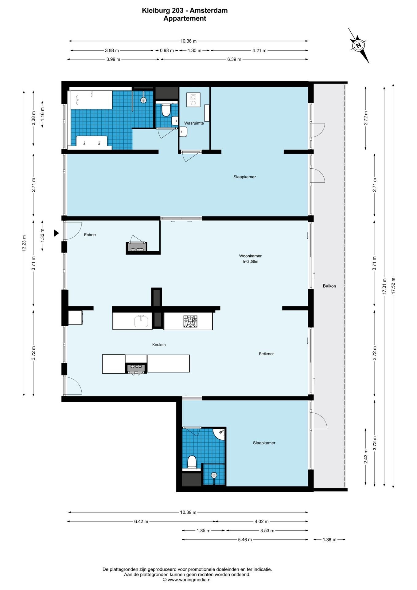 Appartement te koop: Kleiburg 203, Amsterdam