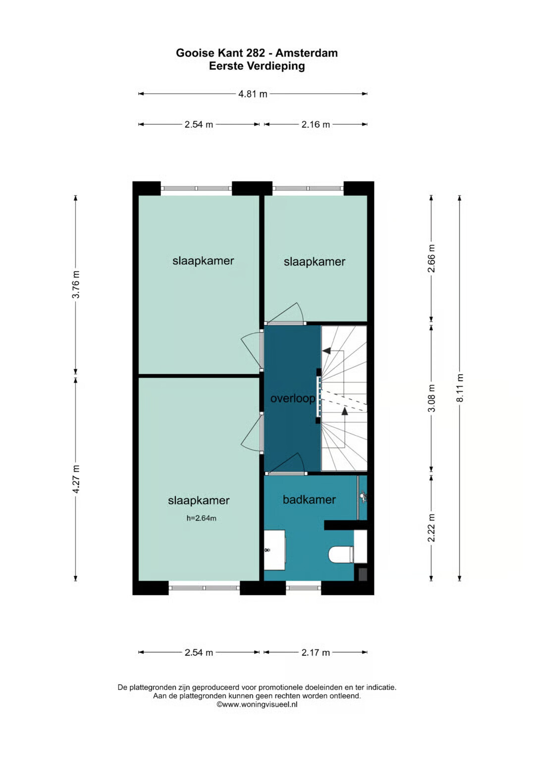 Tussenwoning te koop: Gooise Kant 282, Amsterdam