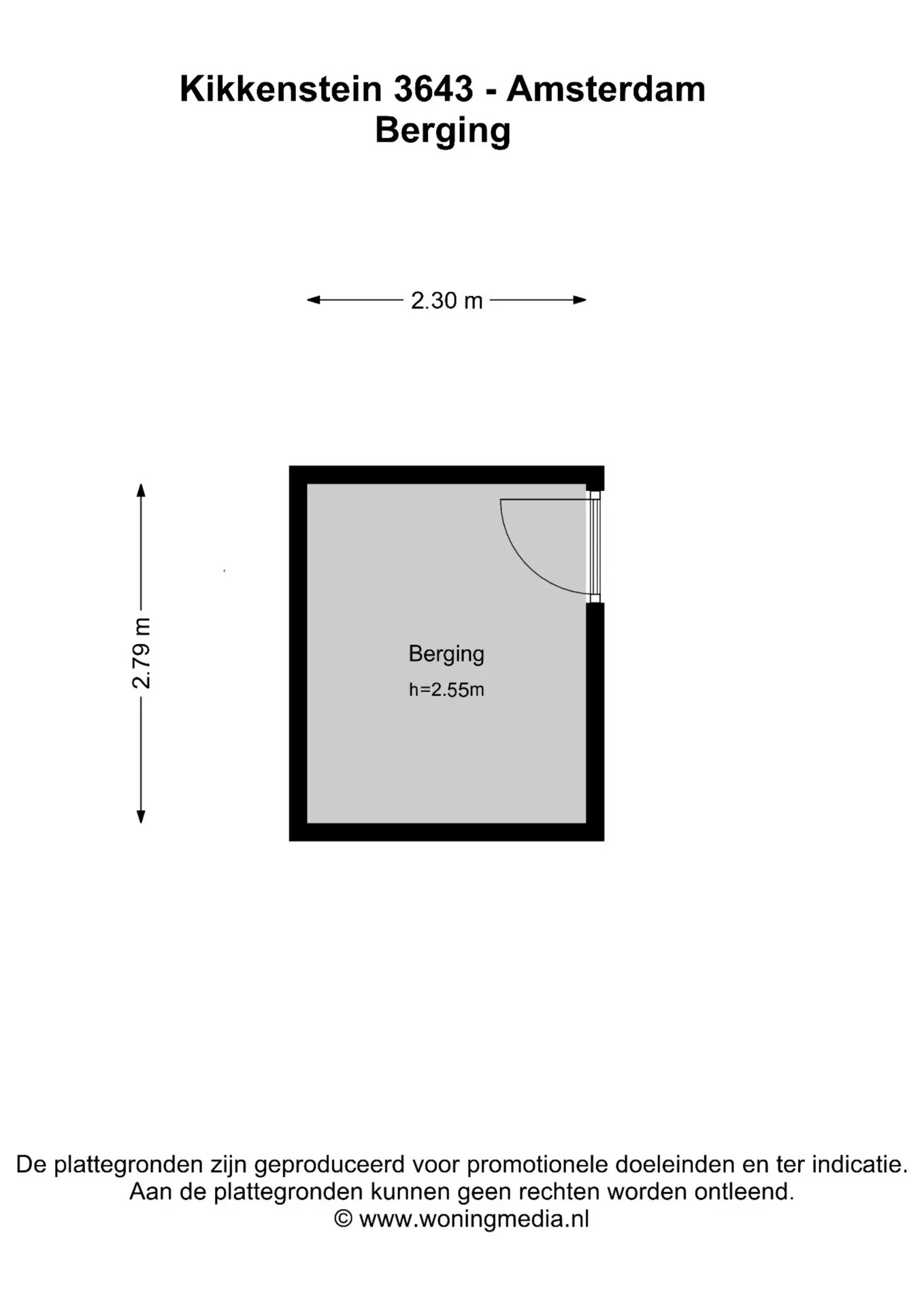 Appartement te koop: Kikkenstein 3643, Amsterdam