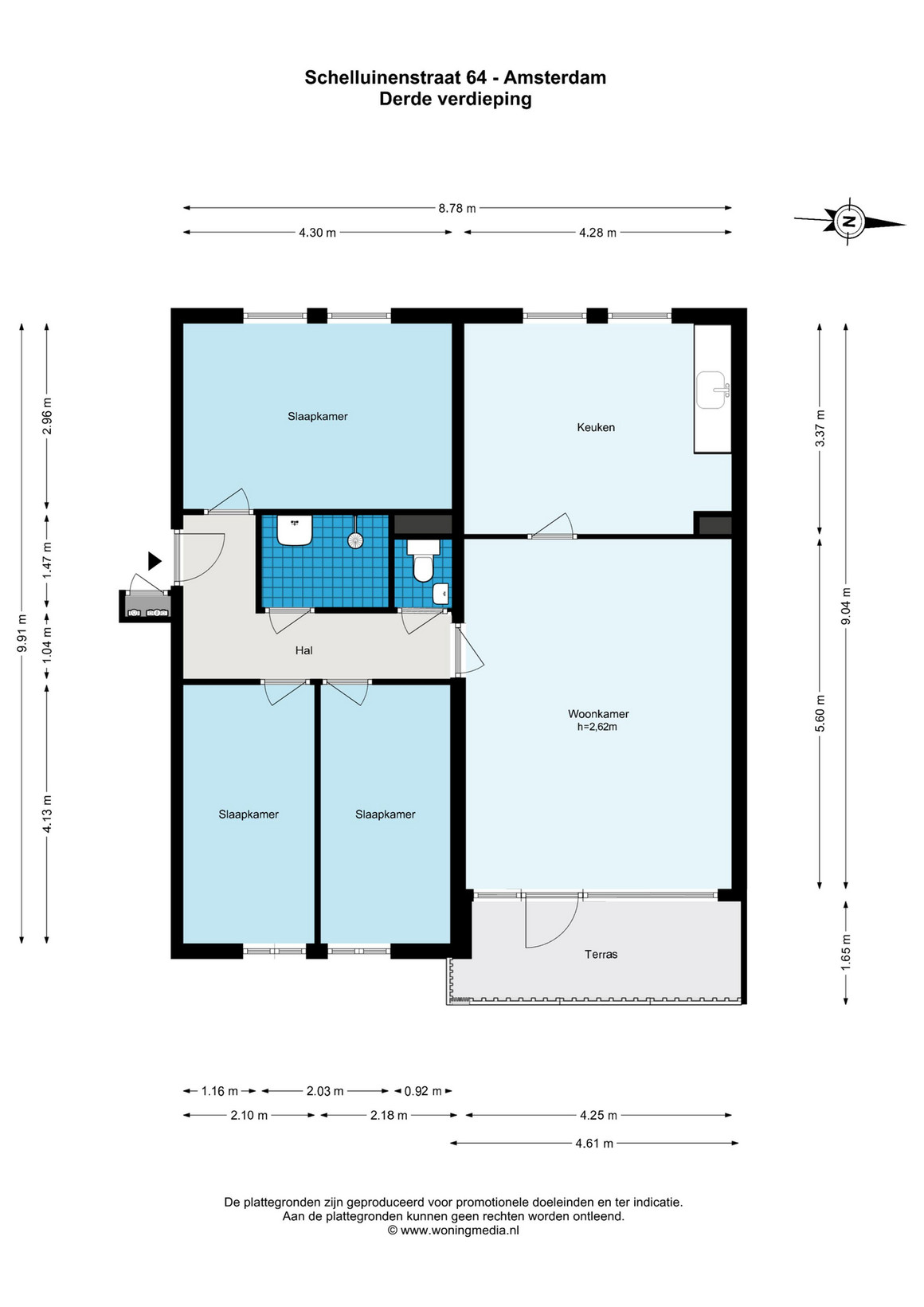 Appartement te koop: Schelluinenstraat 64, Amsterdam