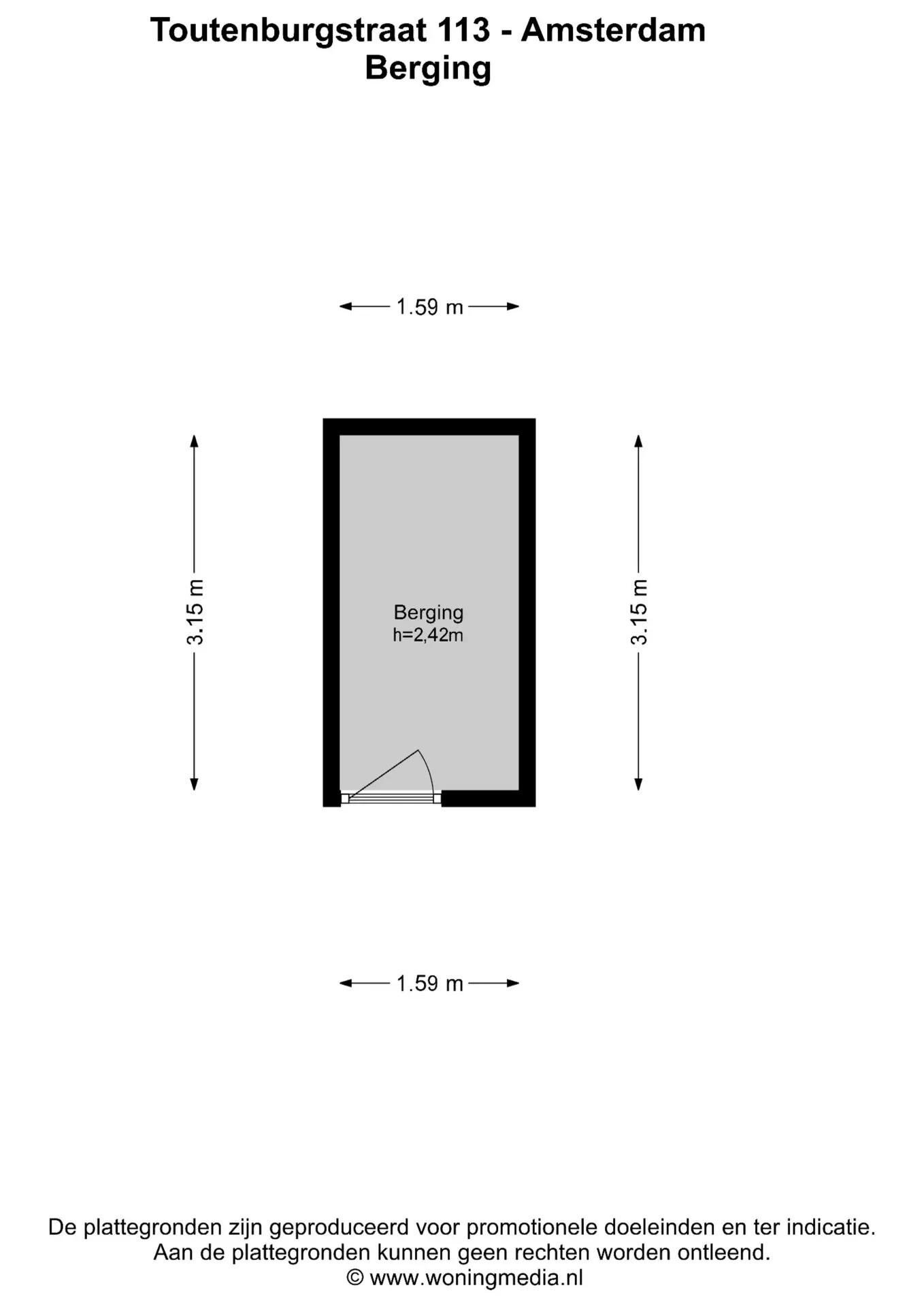 Appartement te koop: Toutenburgstraat 113, Amsterdam