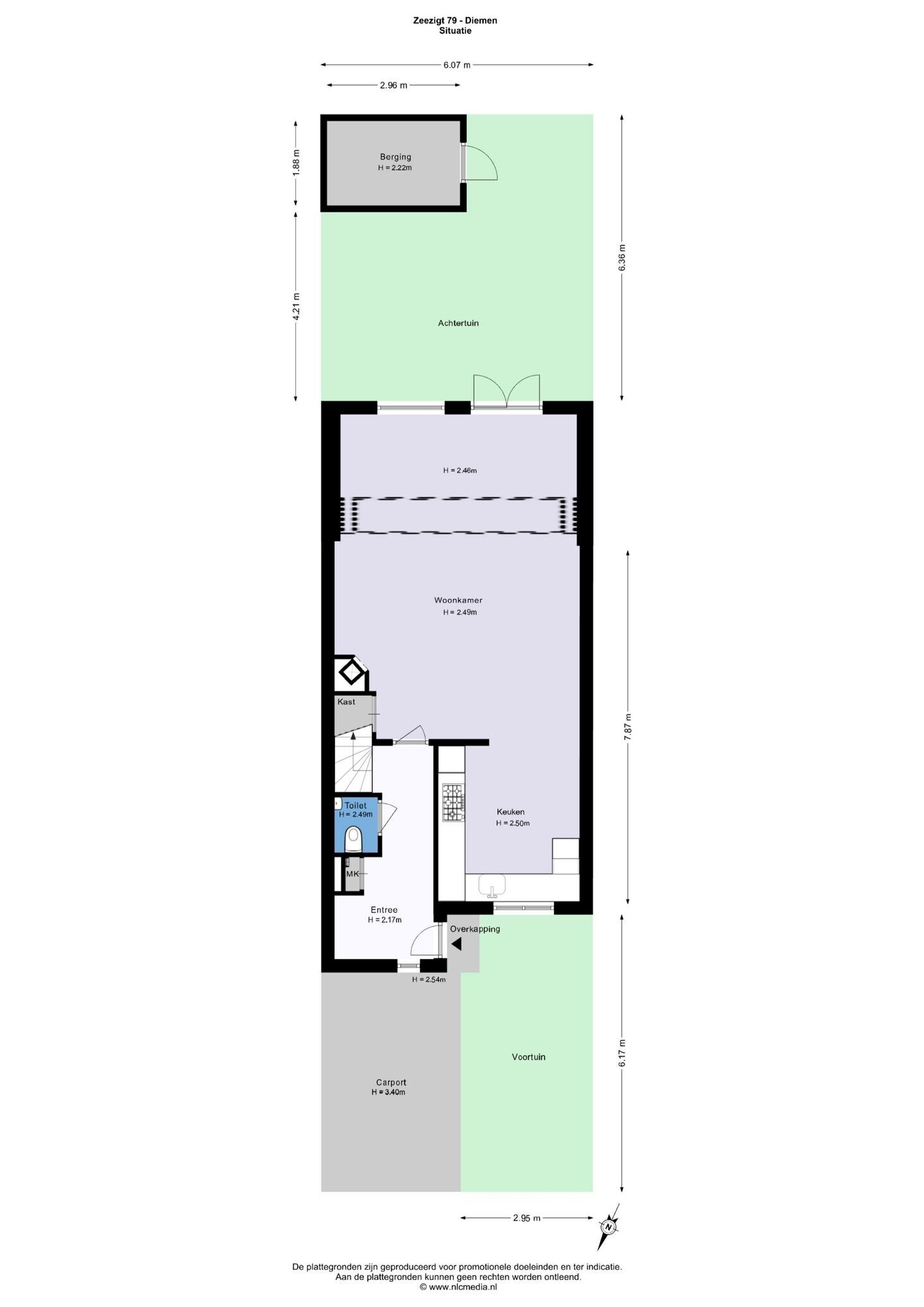 Tussenwoning te koop: Zeezigt 79, Diemen