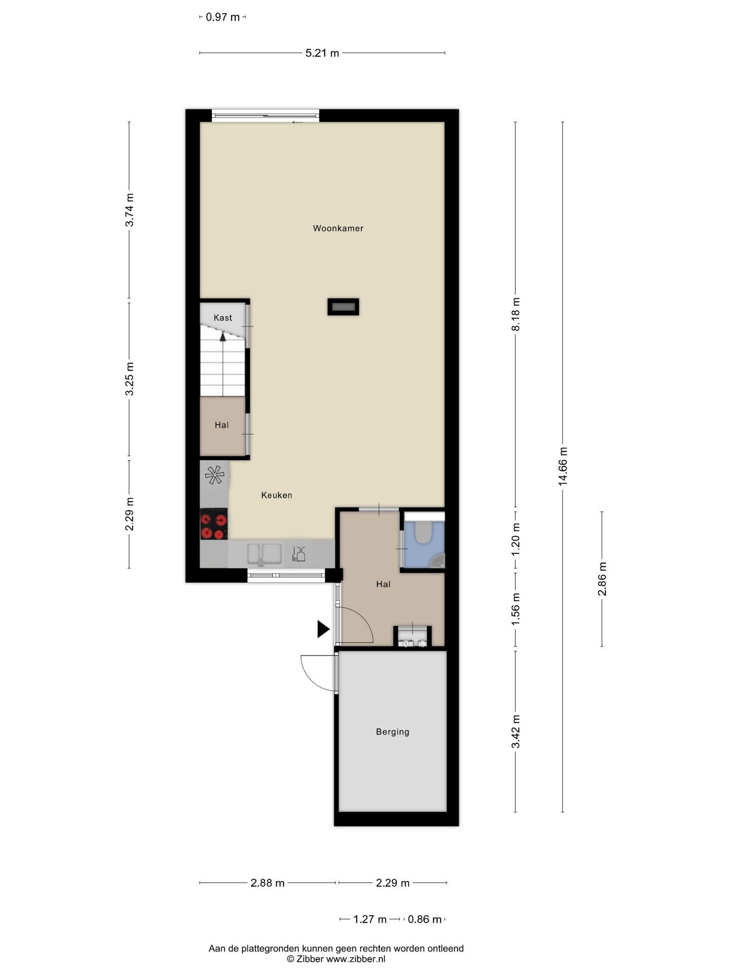 Tussenwoning te koop: Biesbosch 33, Diemen