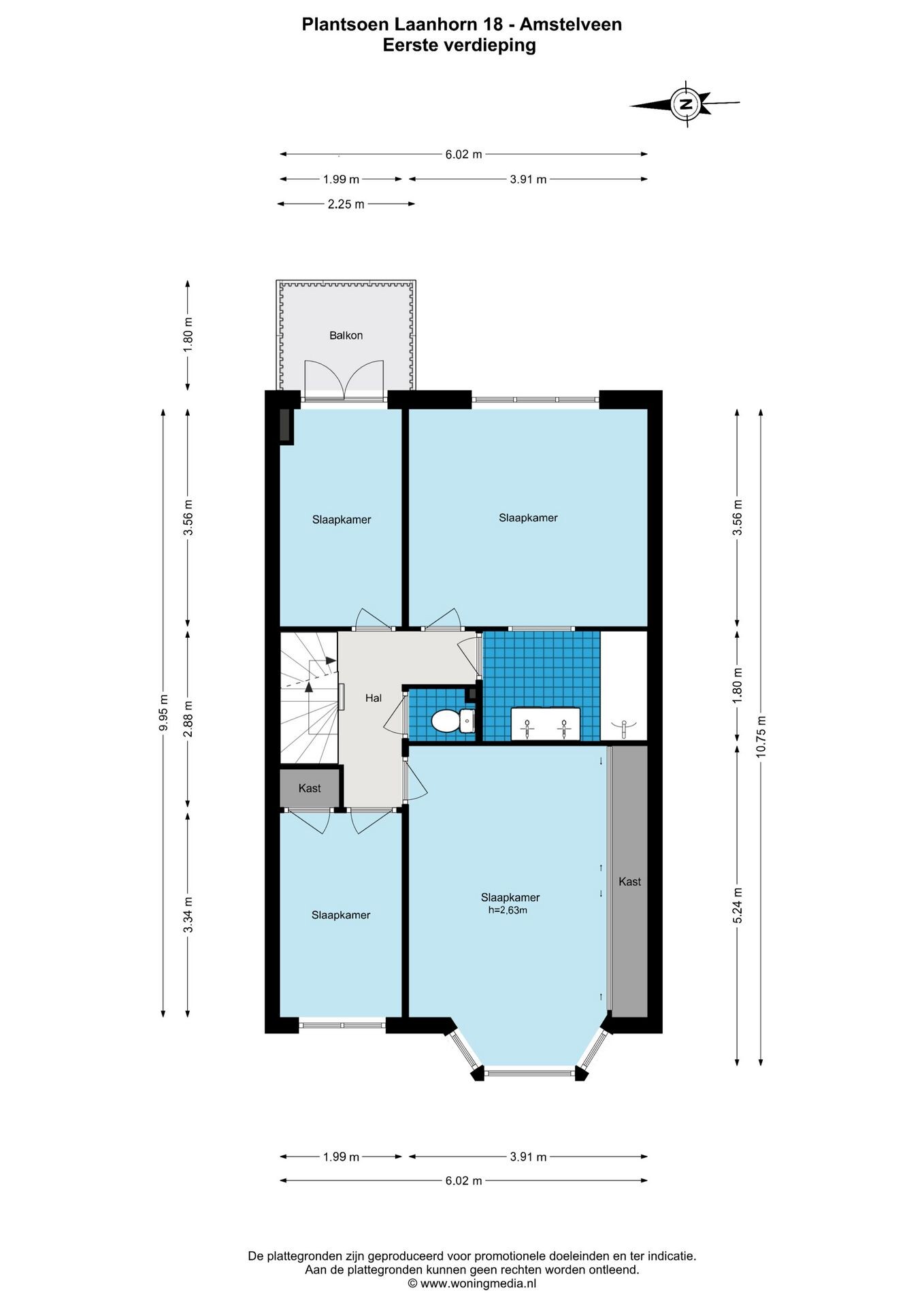 Tussenwoning te koop: Plantsoen Laanhorn 18, Amstelveen