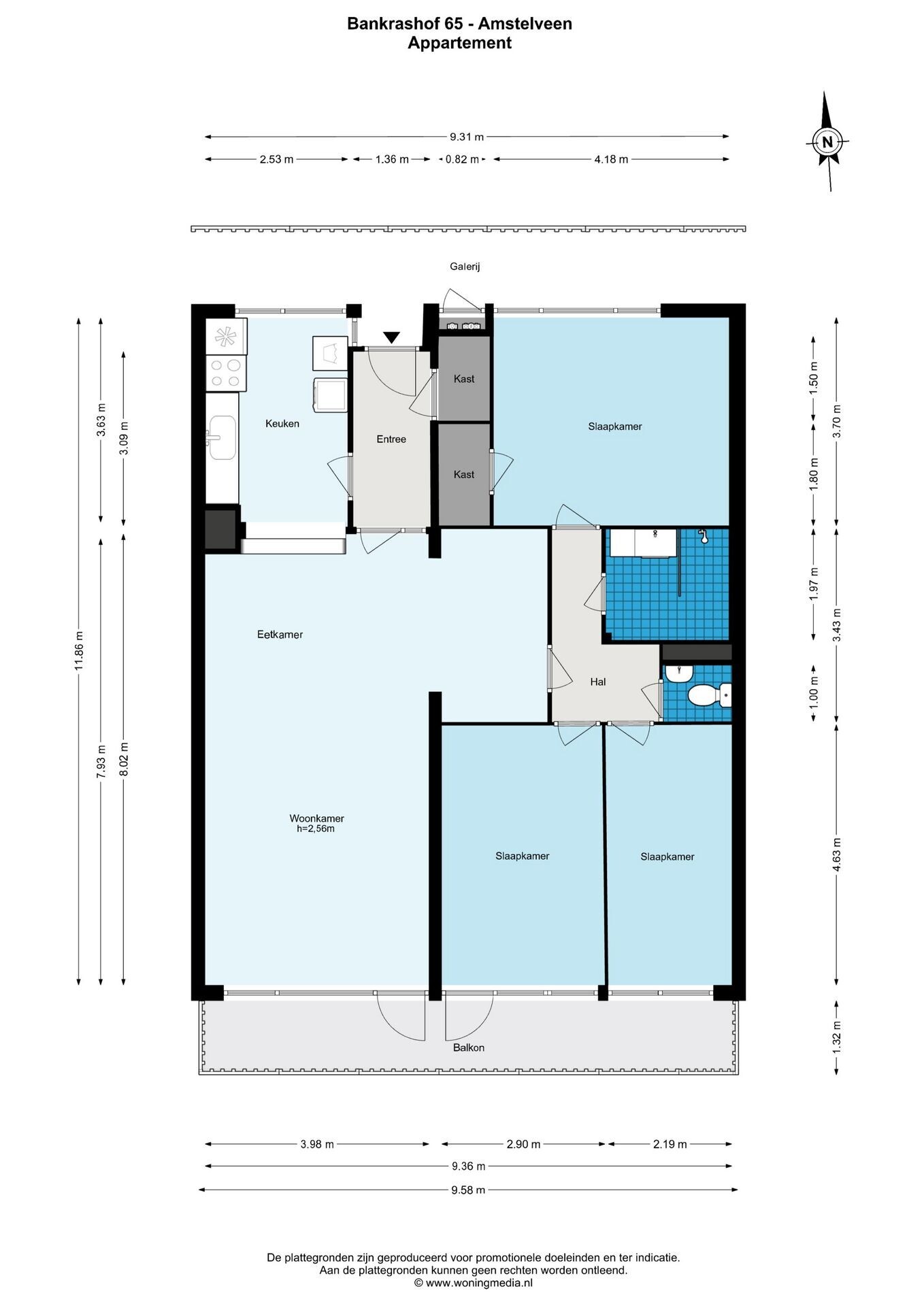 Appartement te koop: Bankrashof 65, Amstelveen