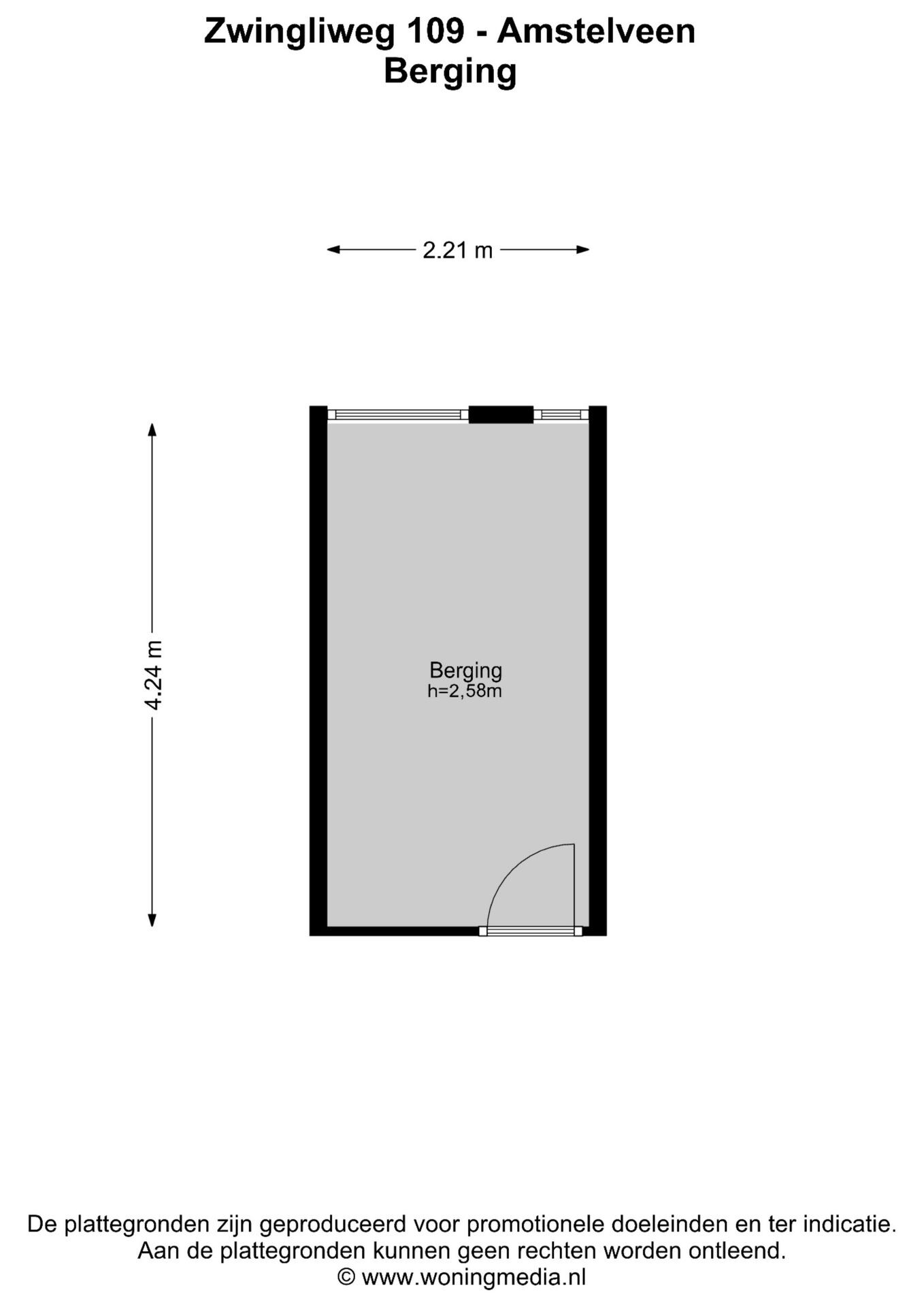 Appartement te koop: Zwingliweg 109, Amstelveen