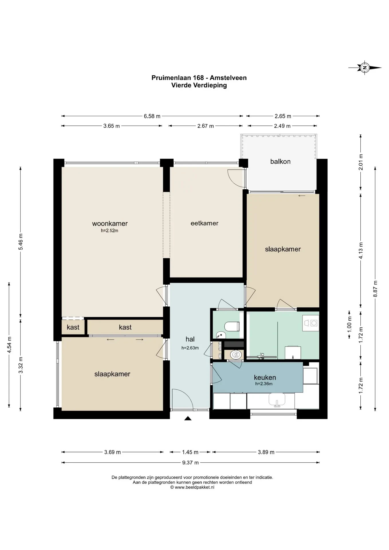 Appartement te koop: Pruimenlaan 168, Amstelveen