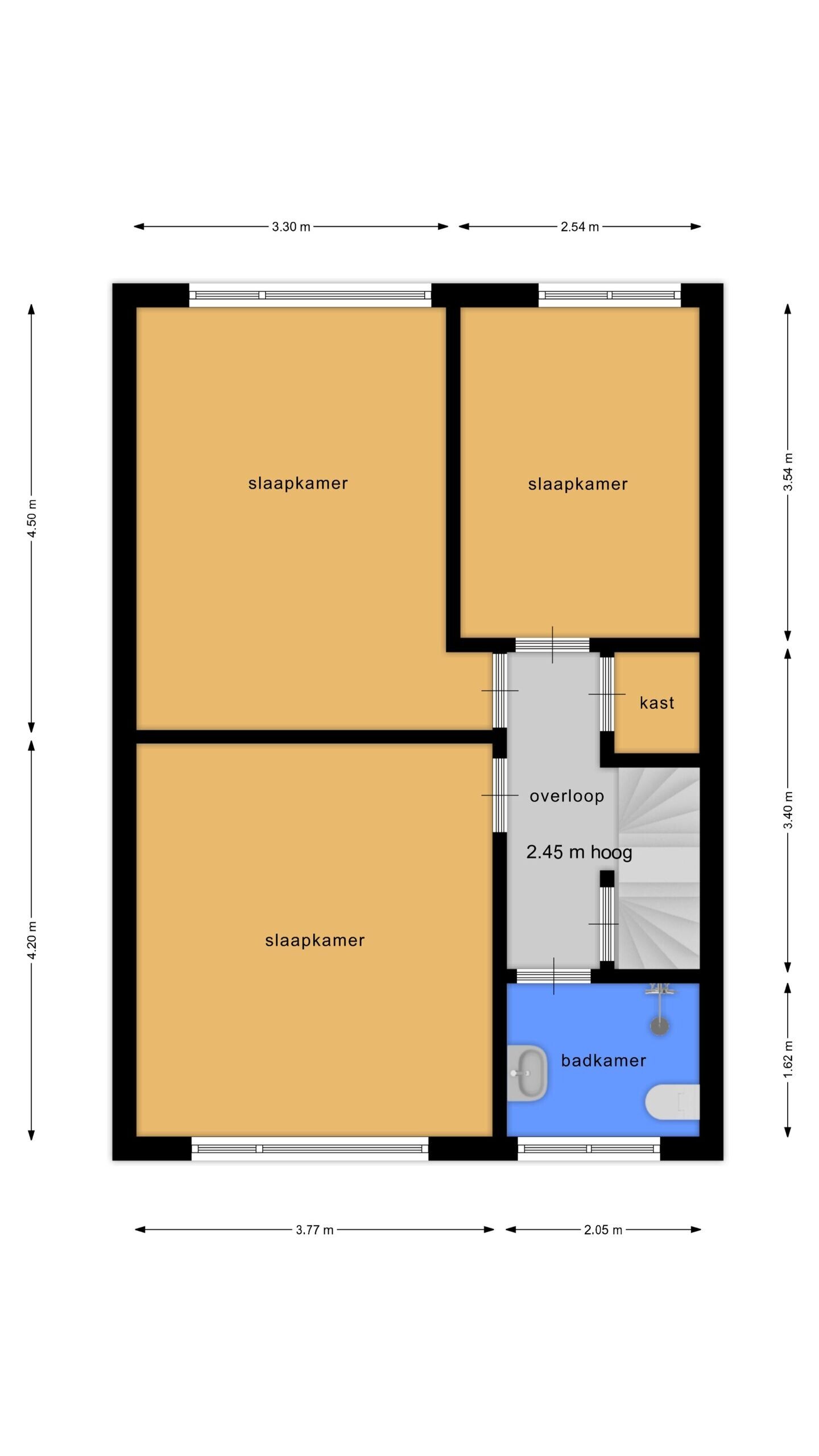 Tussenwoning te koop: Augustinushof 12, Hilversum