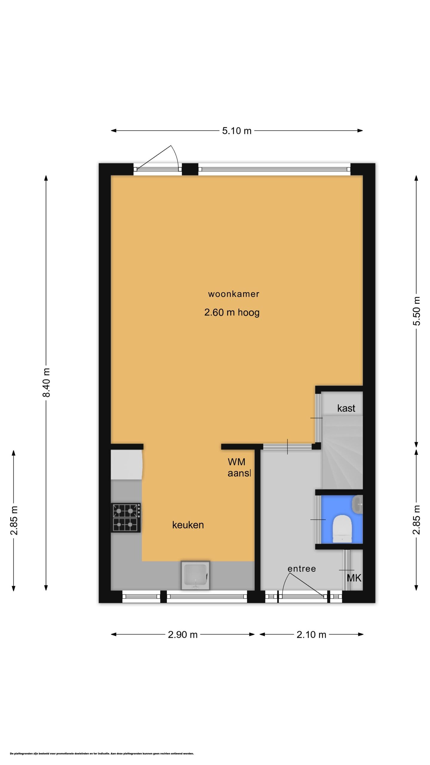 Tussenwoning te koop: Hommelmeent 67, Hilversum