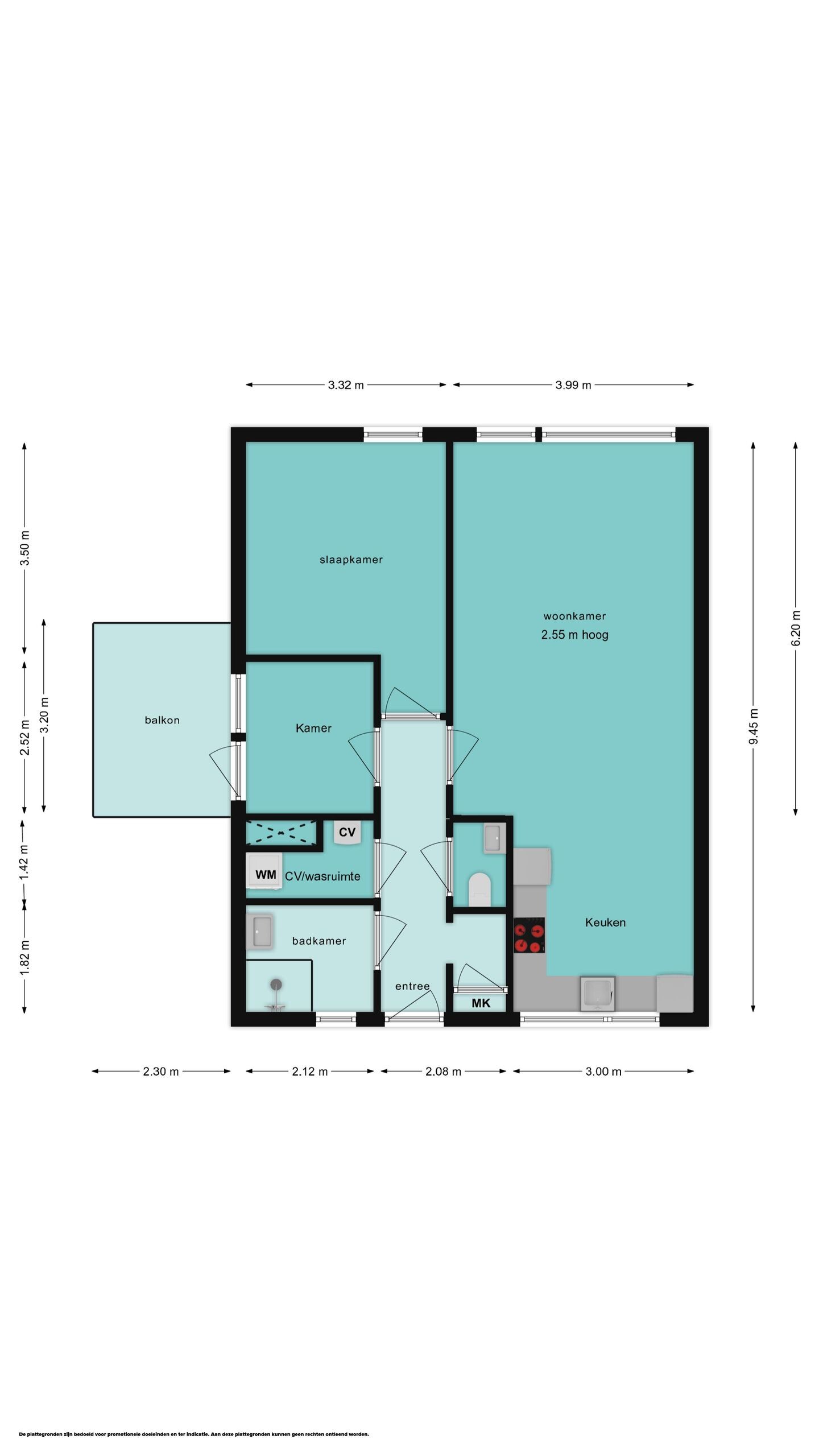 Appartement te koop: Johannes Geradtsweg 72-20, Hilversum