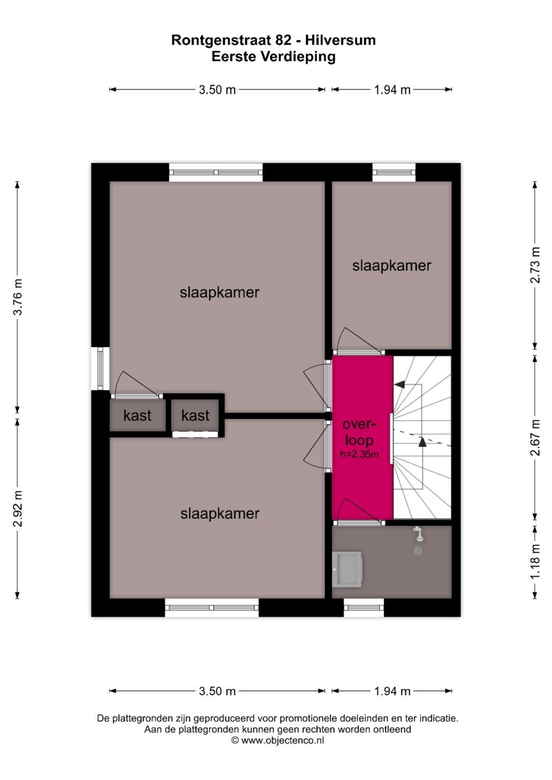 Hoekwoning te koop: Röntgenstraat 82, Hilversum