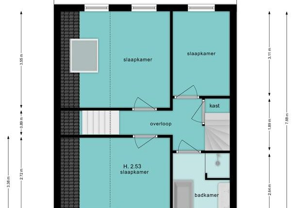 Twee-onder-één-kap te koop: Jonkheer Sixhof 19, Kortenhoef