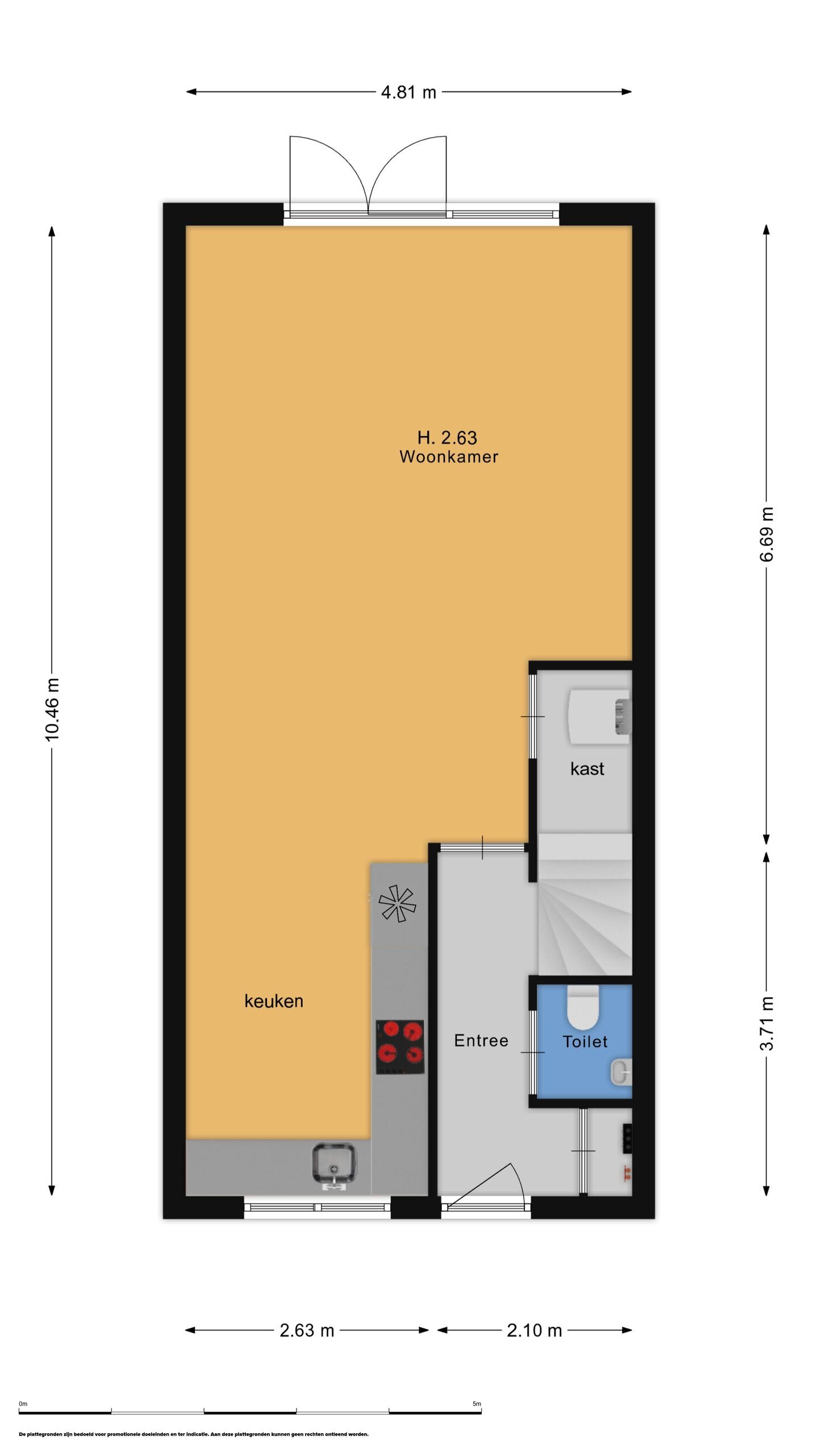 Tussenwoning te koop: Floris V Dreef 18, Blaricum