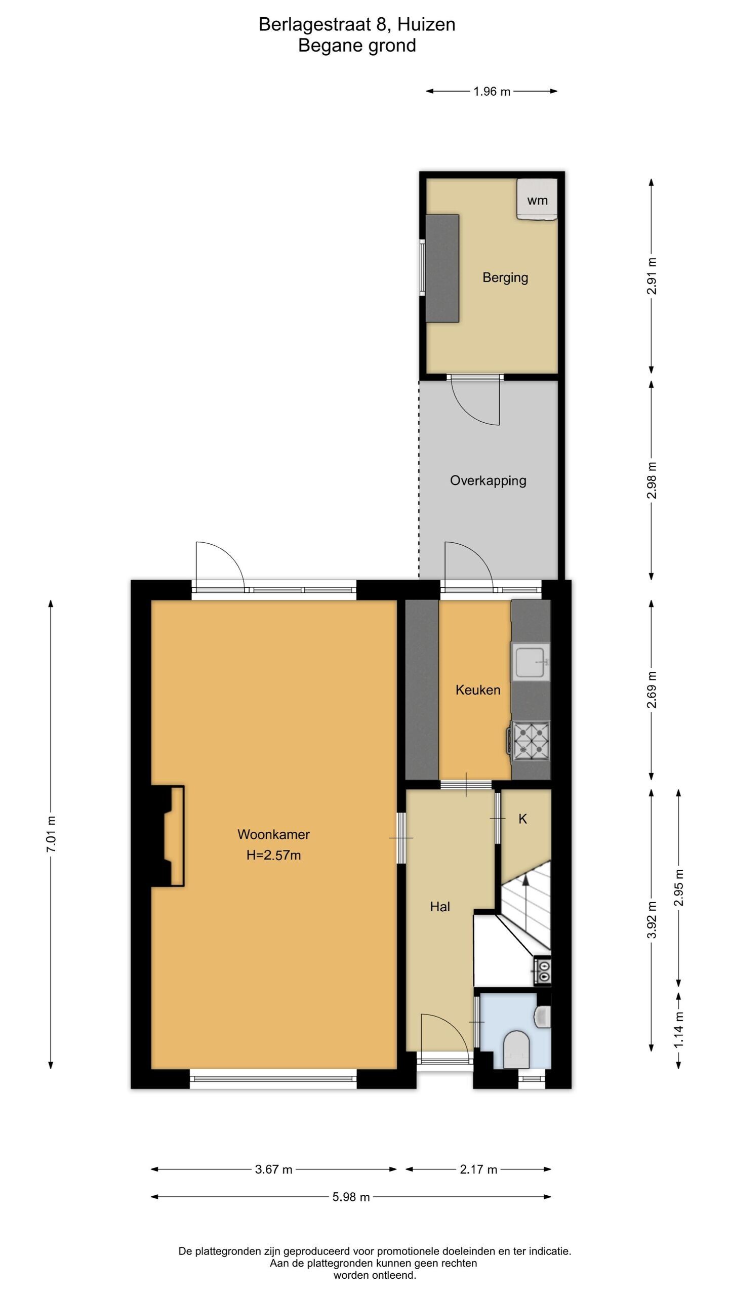 Hoekwoning te koop: Berlagestraat 8, Huizen
