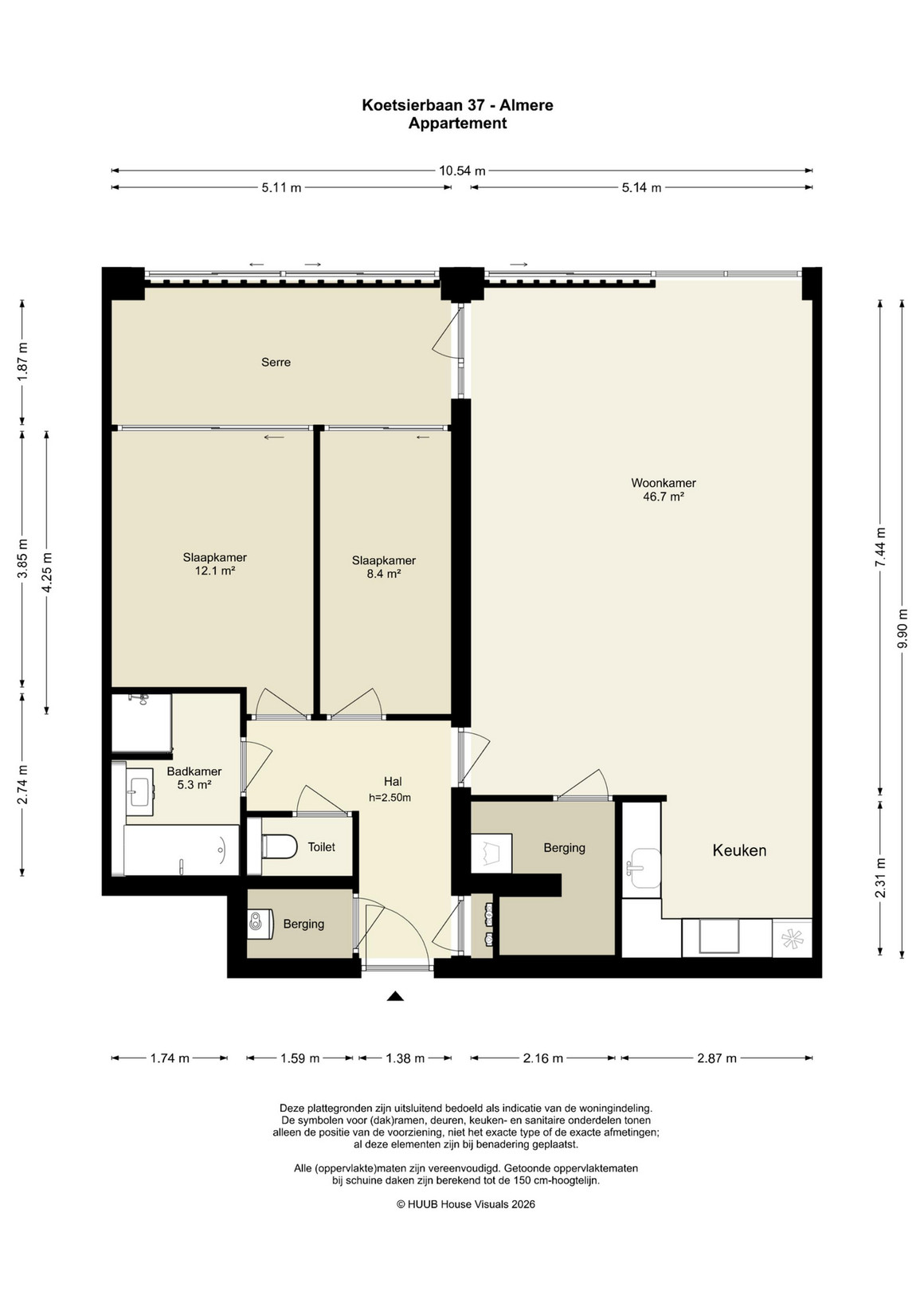 Appartement te koop: Koetsierbaan 37, Almere