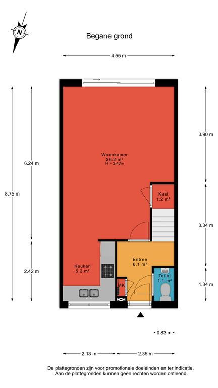 Tussenwoning te koop: Hitchcocklaan 133, Almere