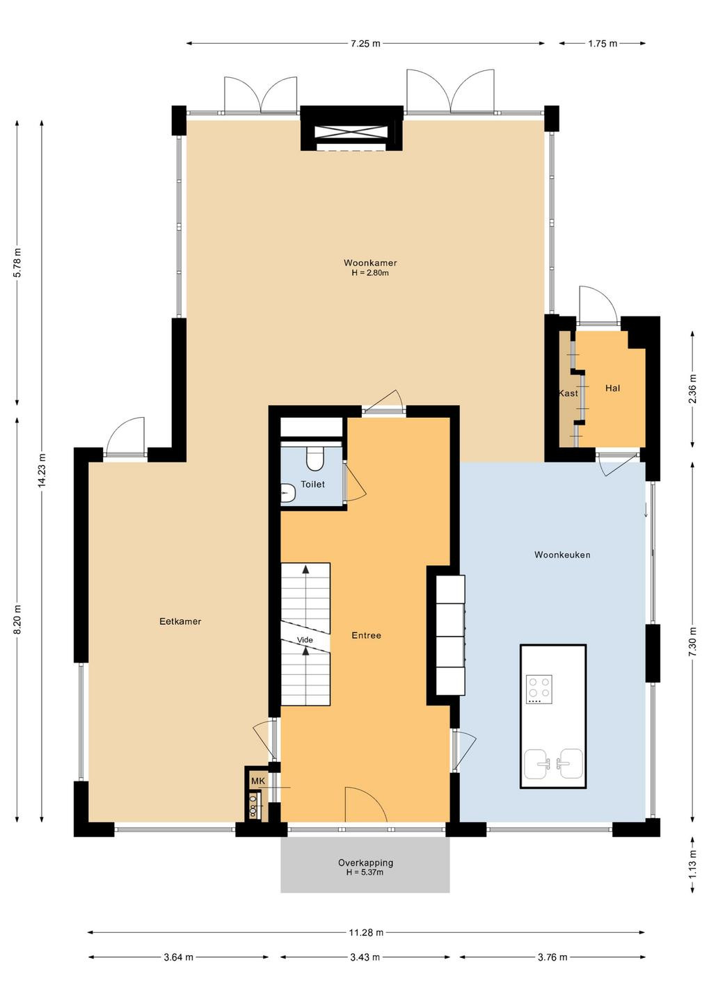 Vrijstaande woning te koop: Vijverbos 9, Almere